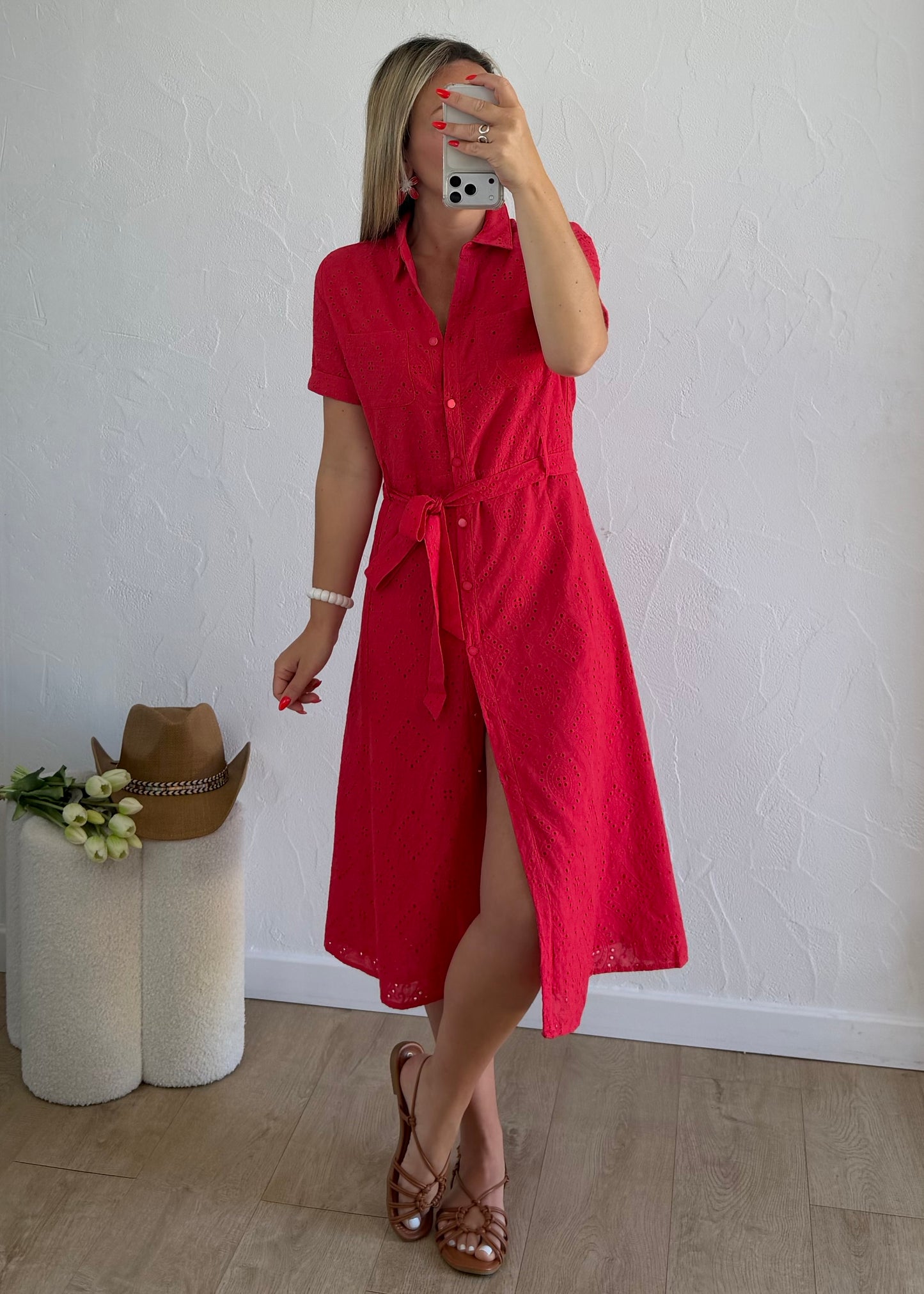 Robe ELOISE Rouge