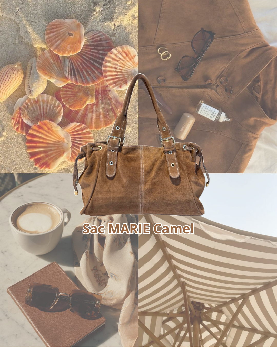 Sac MARIE Camel