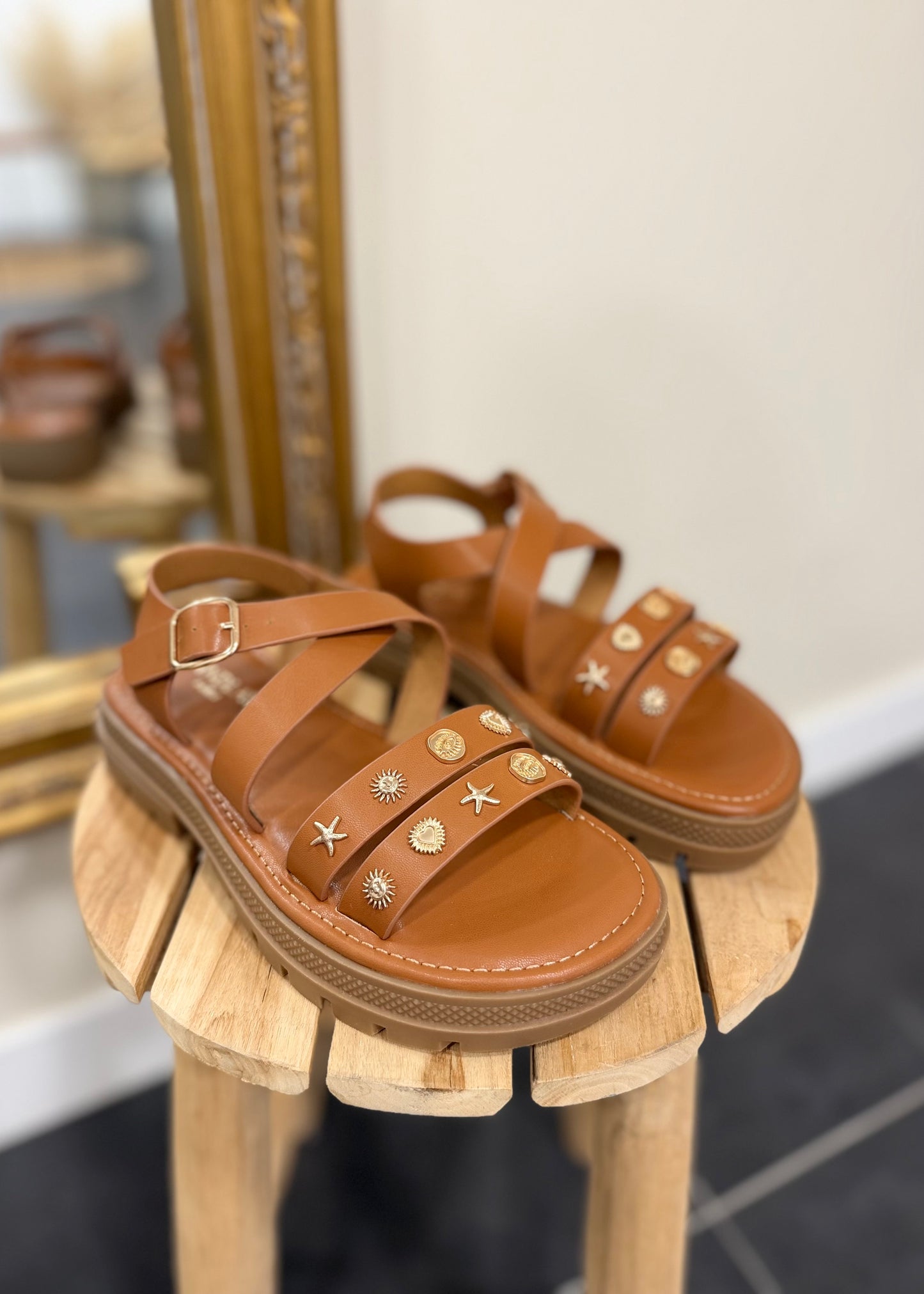 Sandales Coquillages