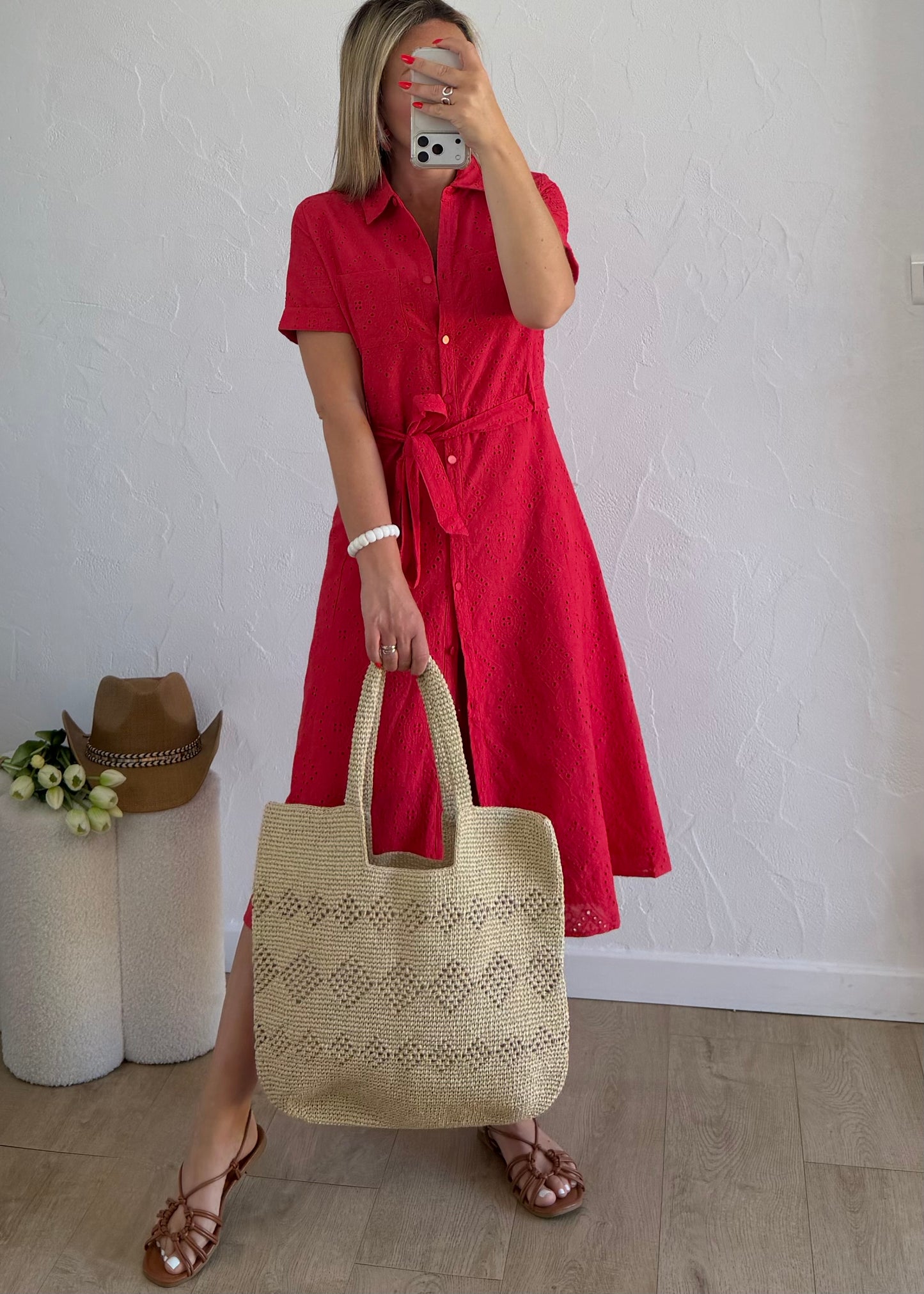 Robe ELOISE Rouge
