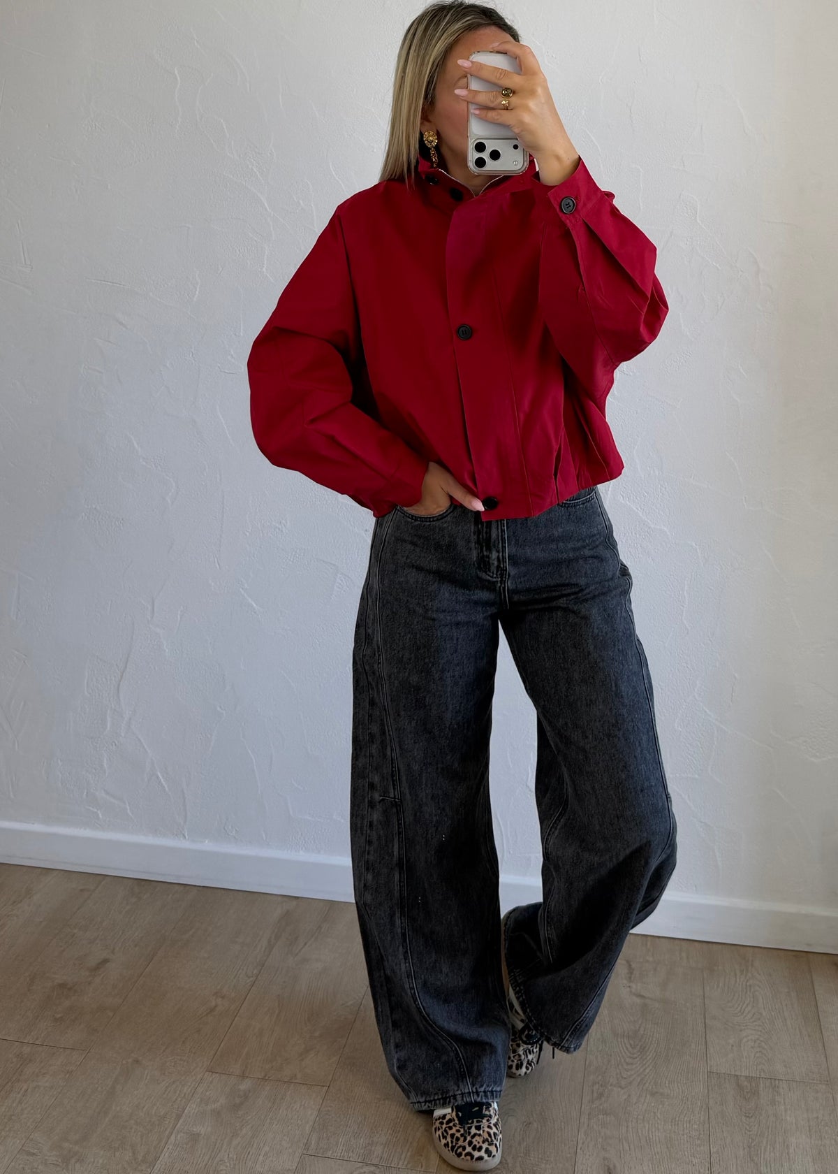 Veste Soline rouge
