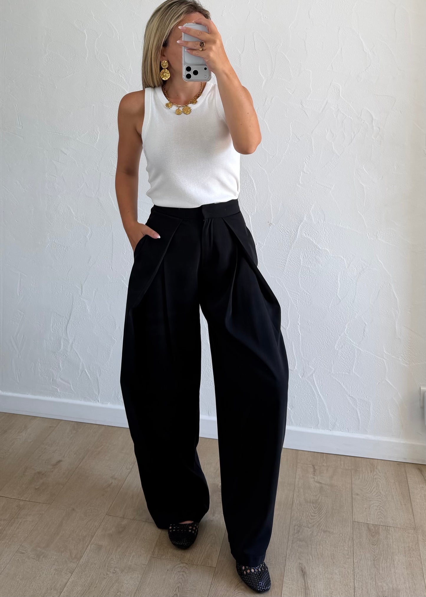 Pantalon Nero noir