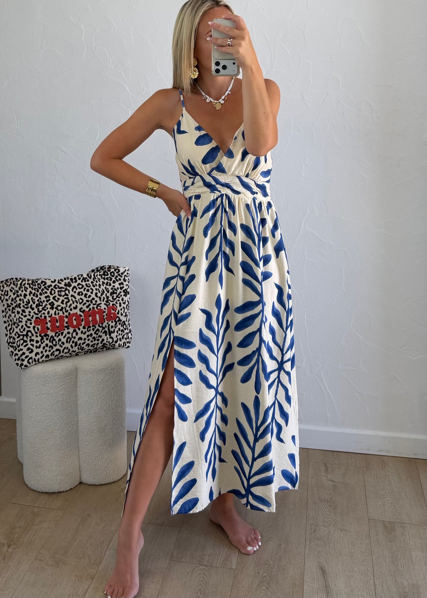 Robe FLORA Bleu