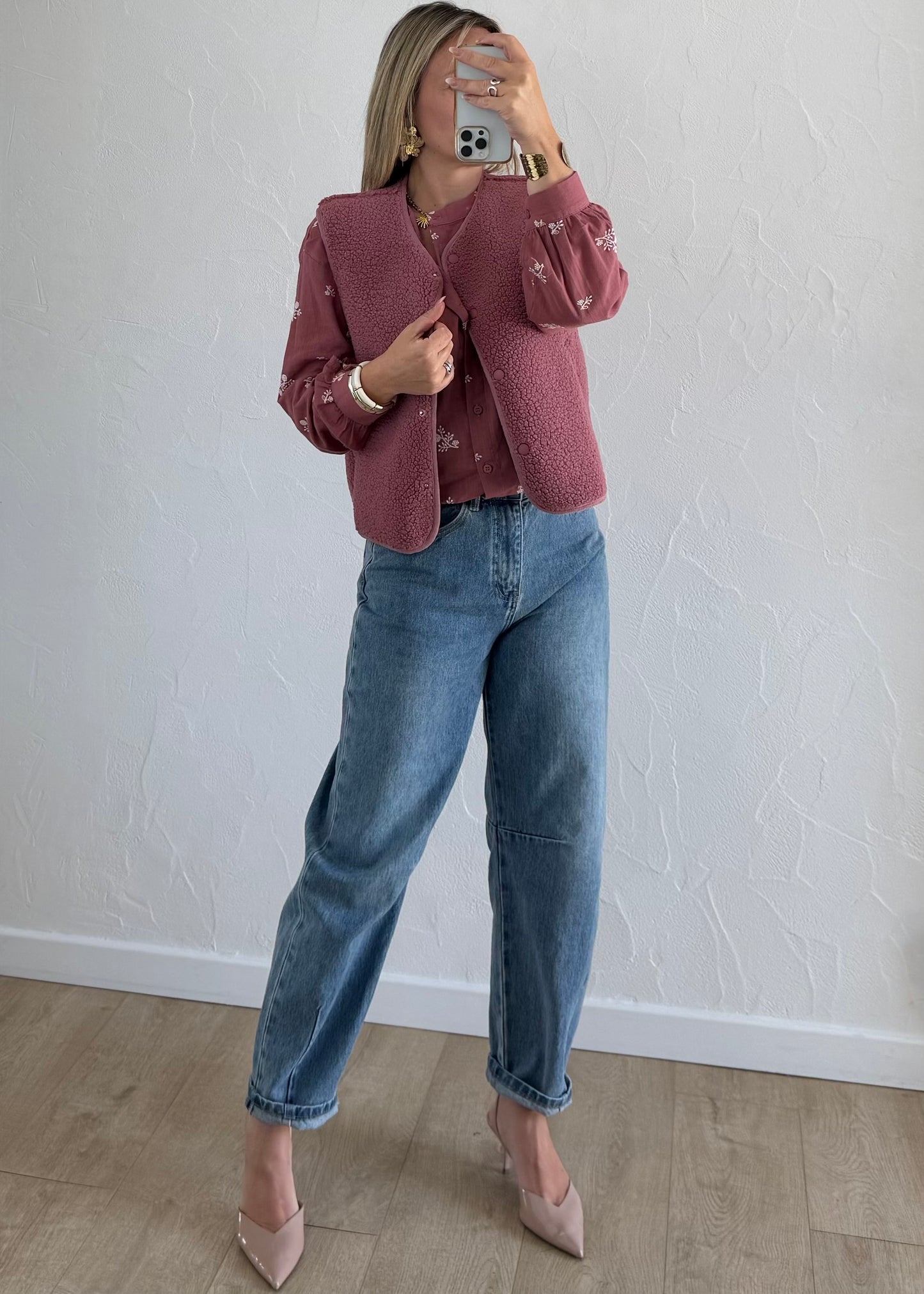 Chemisier PAULIEN Rose