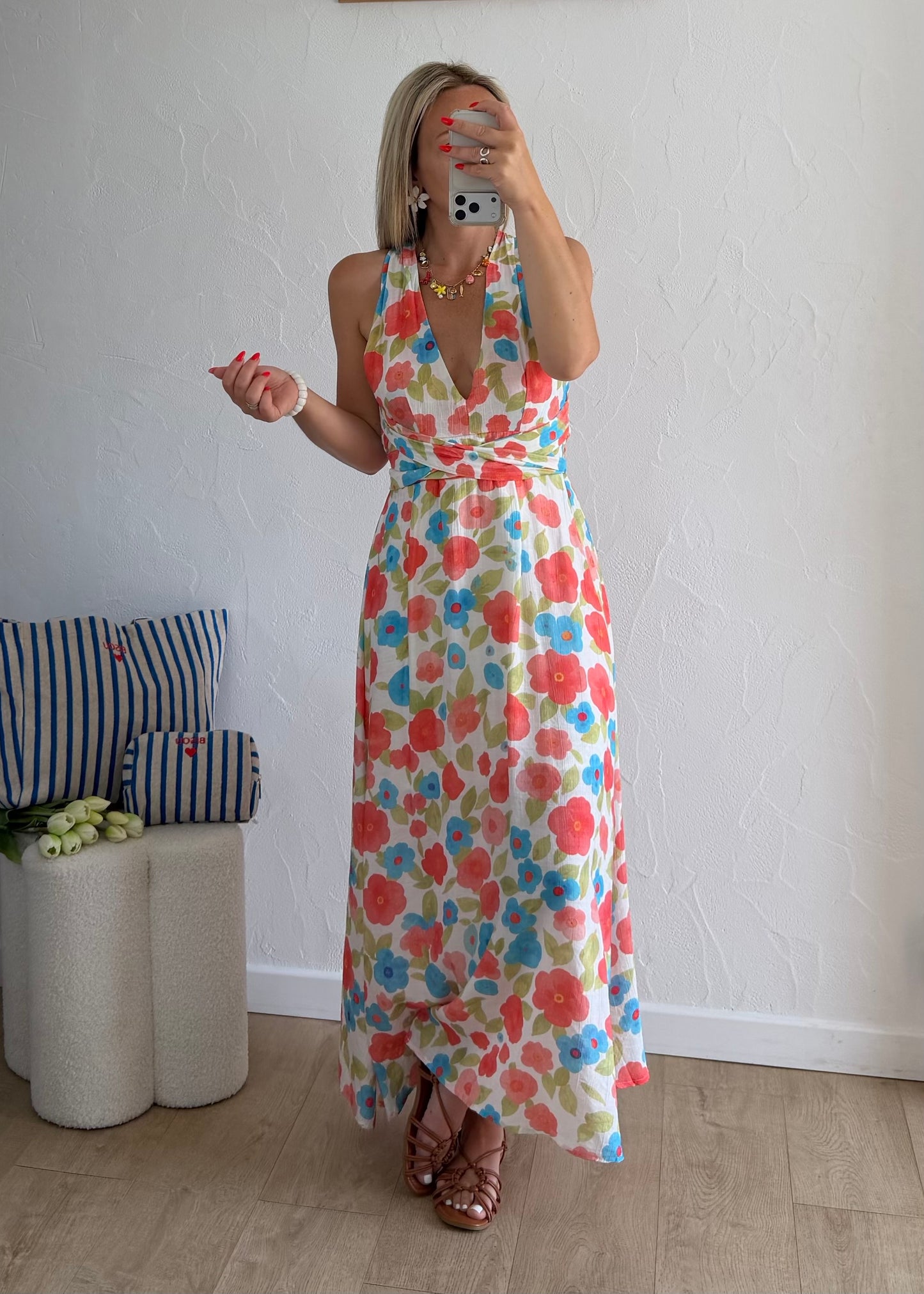 Robe MAIWEN Crème