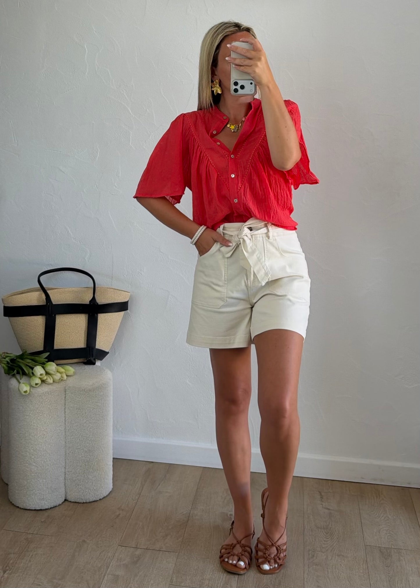 Short ERINE Beige