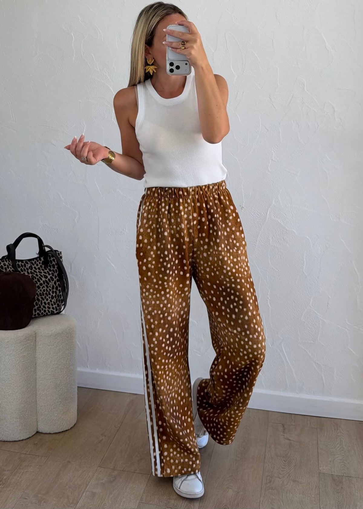 Pantalon Bonnie imprimé