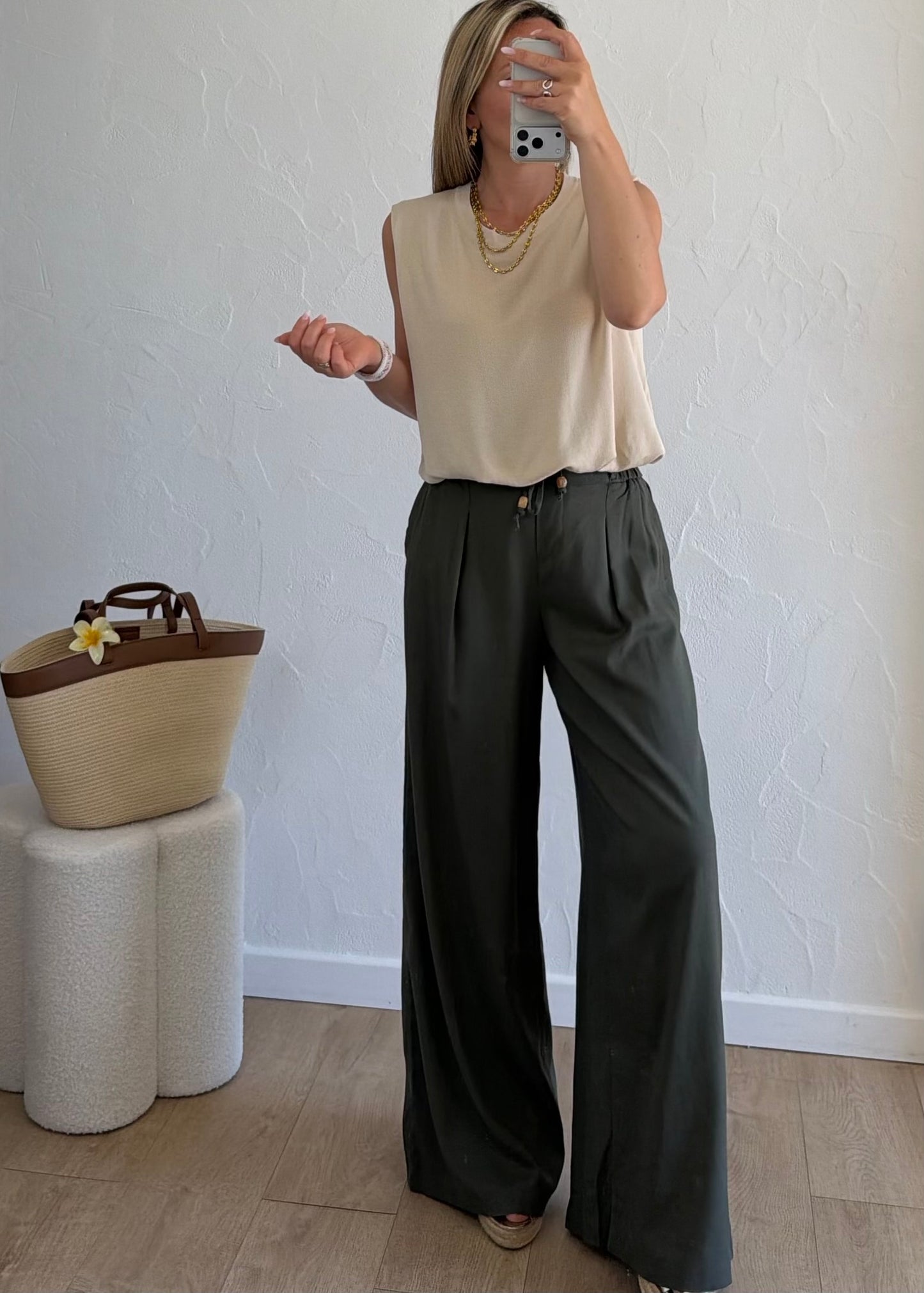 Top Louison Beige