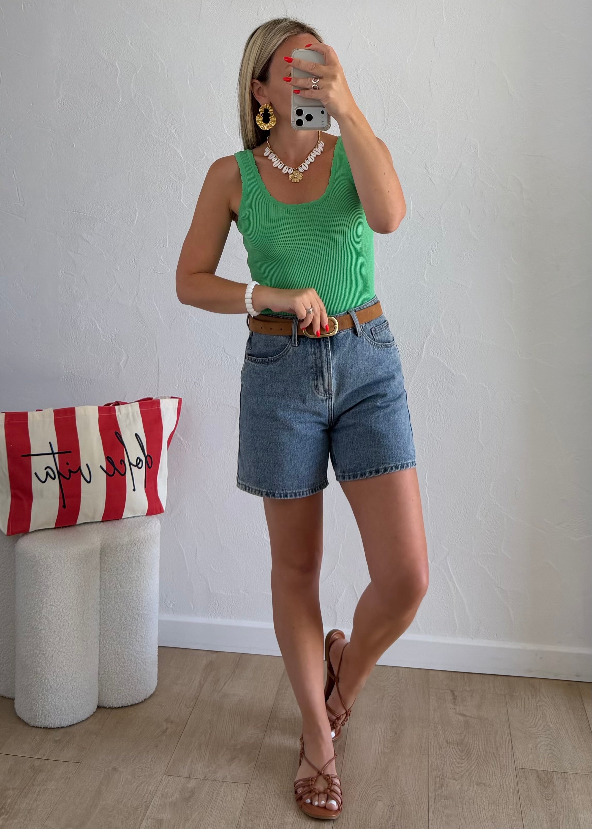 Débardeur NAELLE Vert