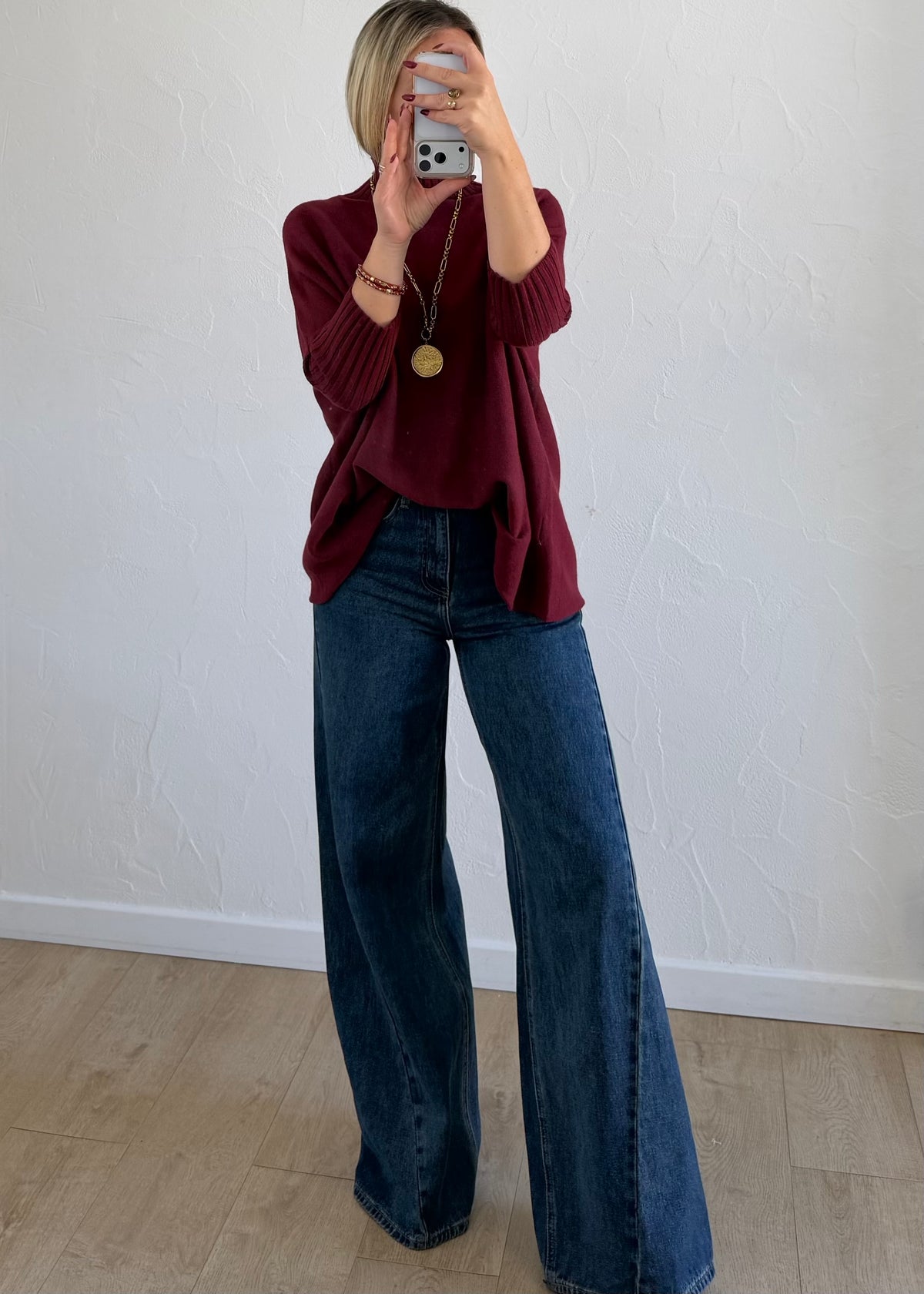 Pull Archie bordeaux