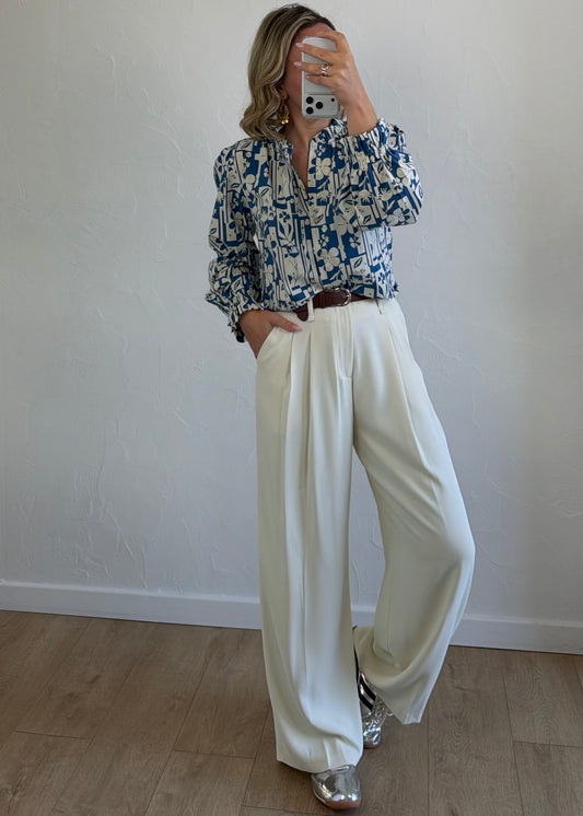 Chemisier SOLENE Bleu