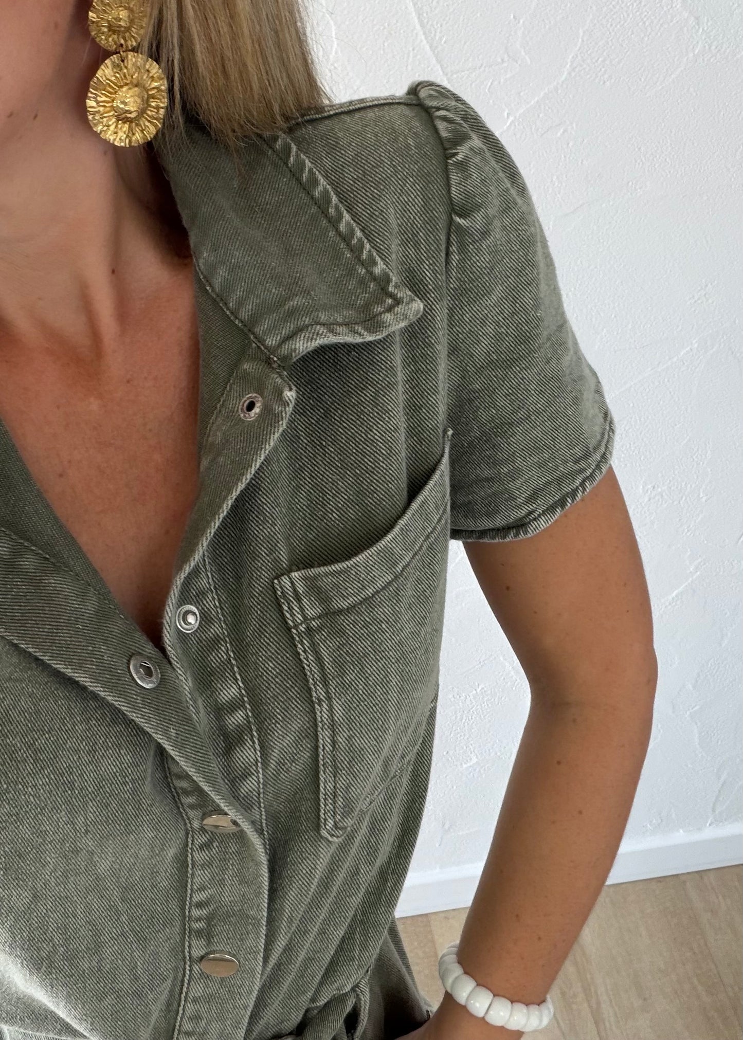 Combi-Pantalon AGATHE Kaki
