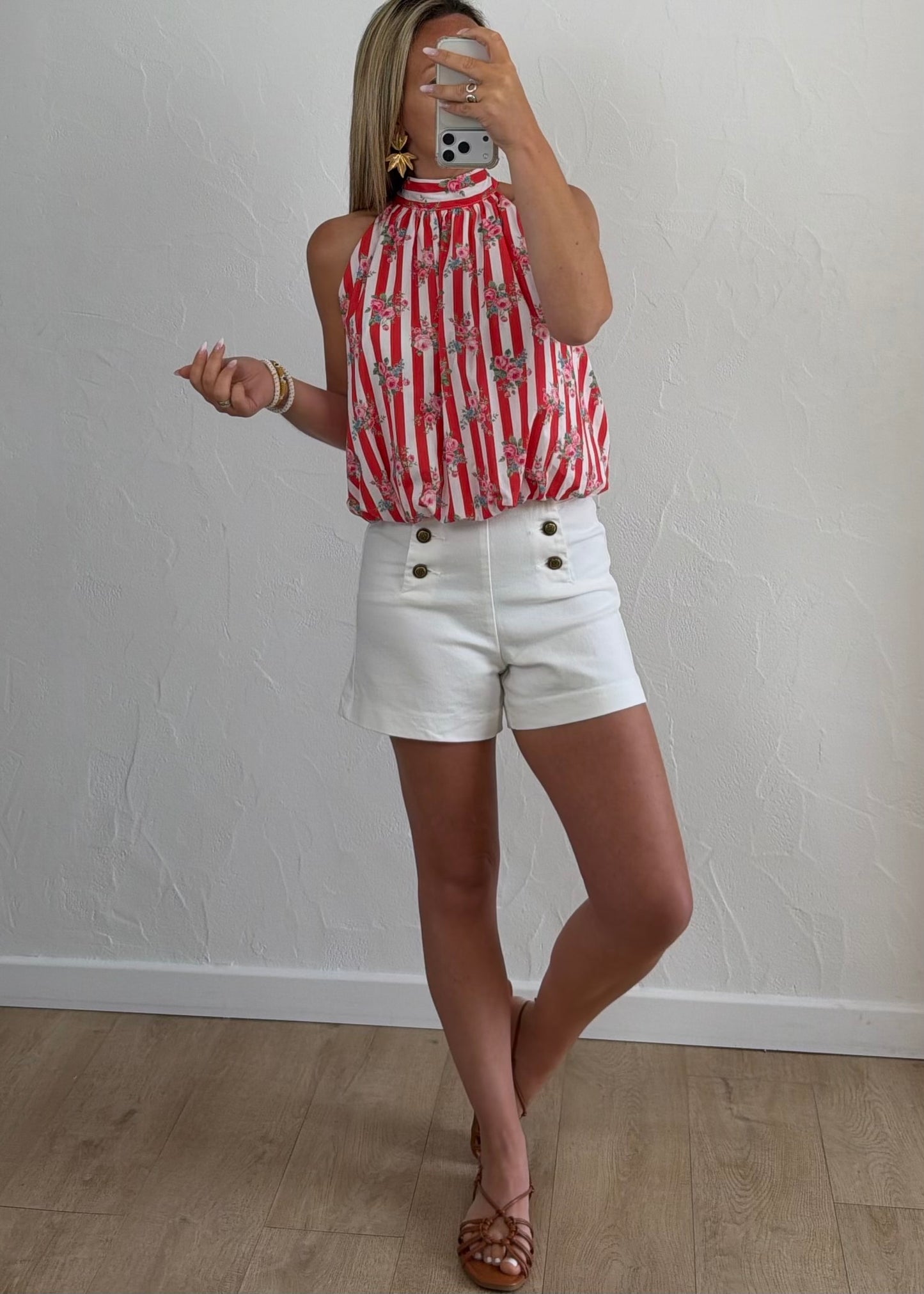 Short VICTORINETTE Blanc