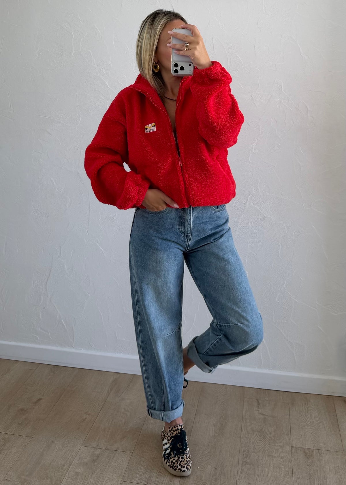 Polaire Ariana rouge