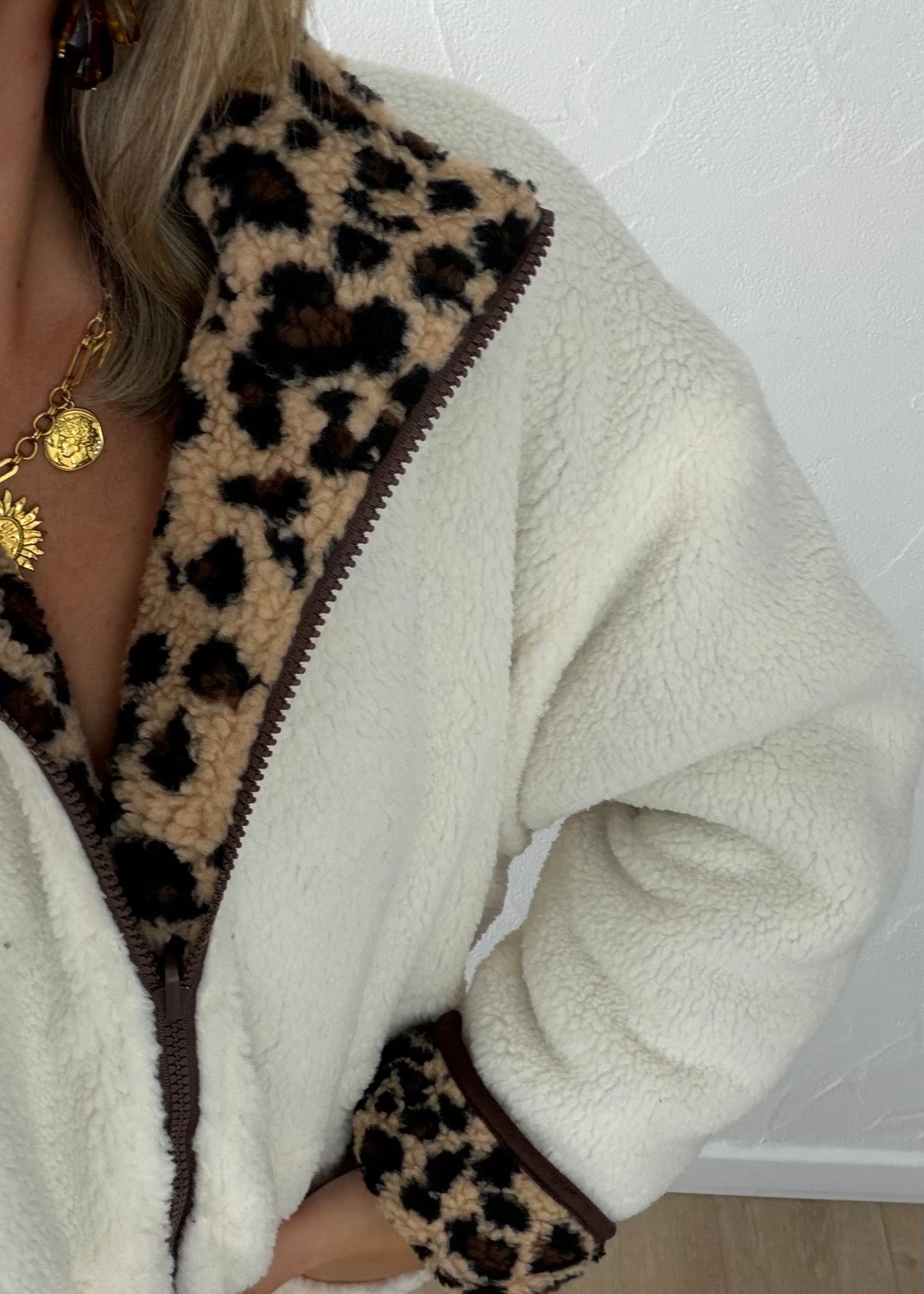 Polaire Sally 🐆 réversible