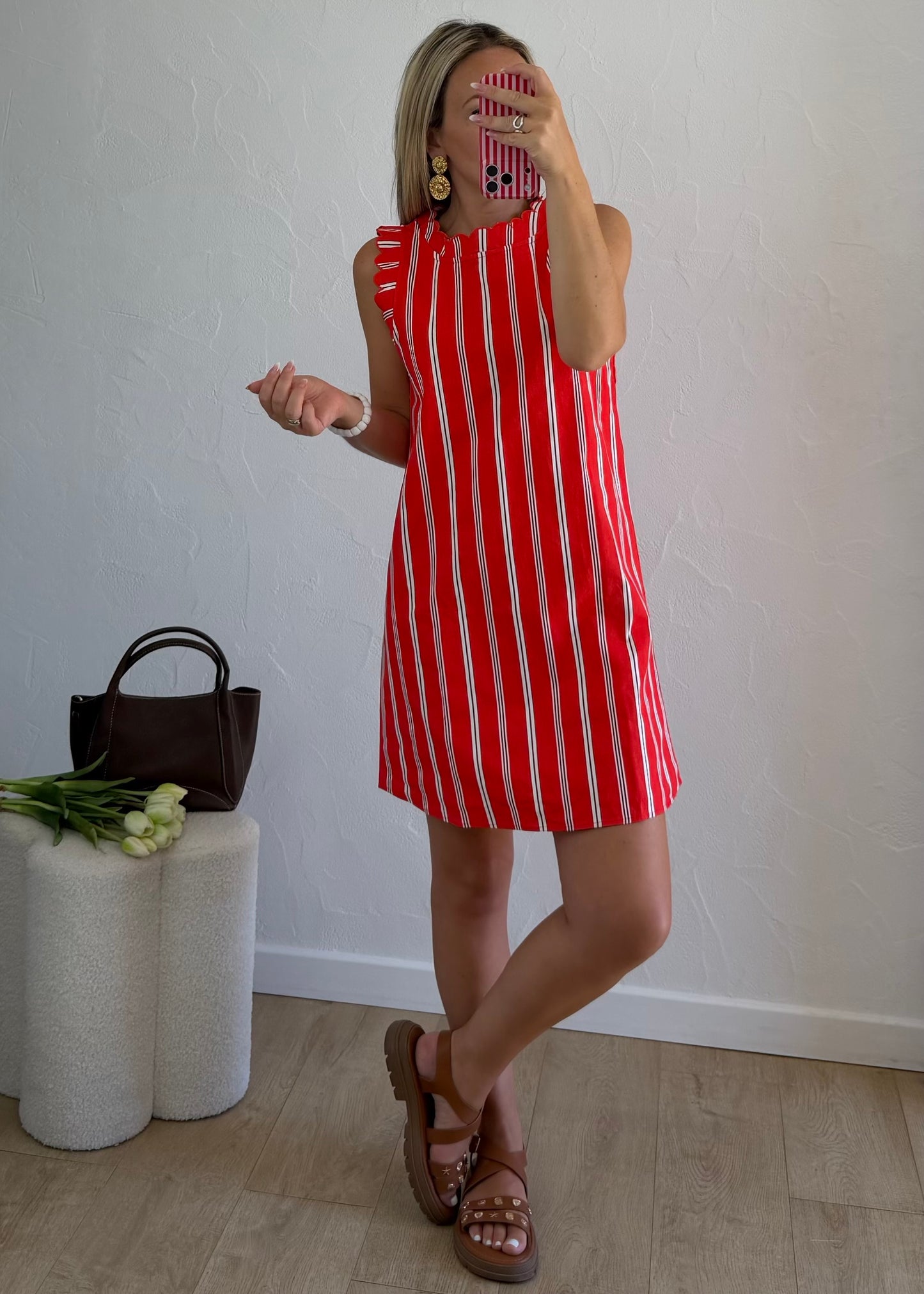 Robe ELWEN Rouge