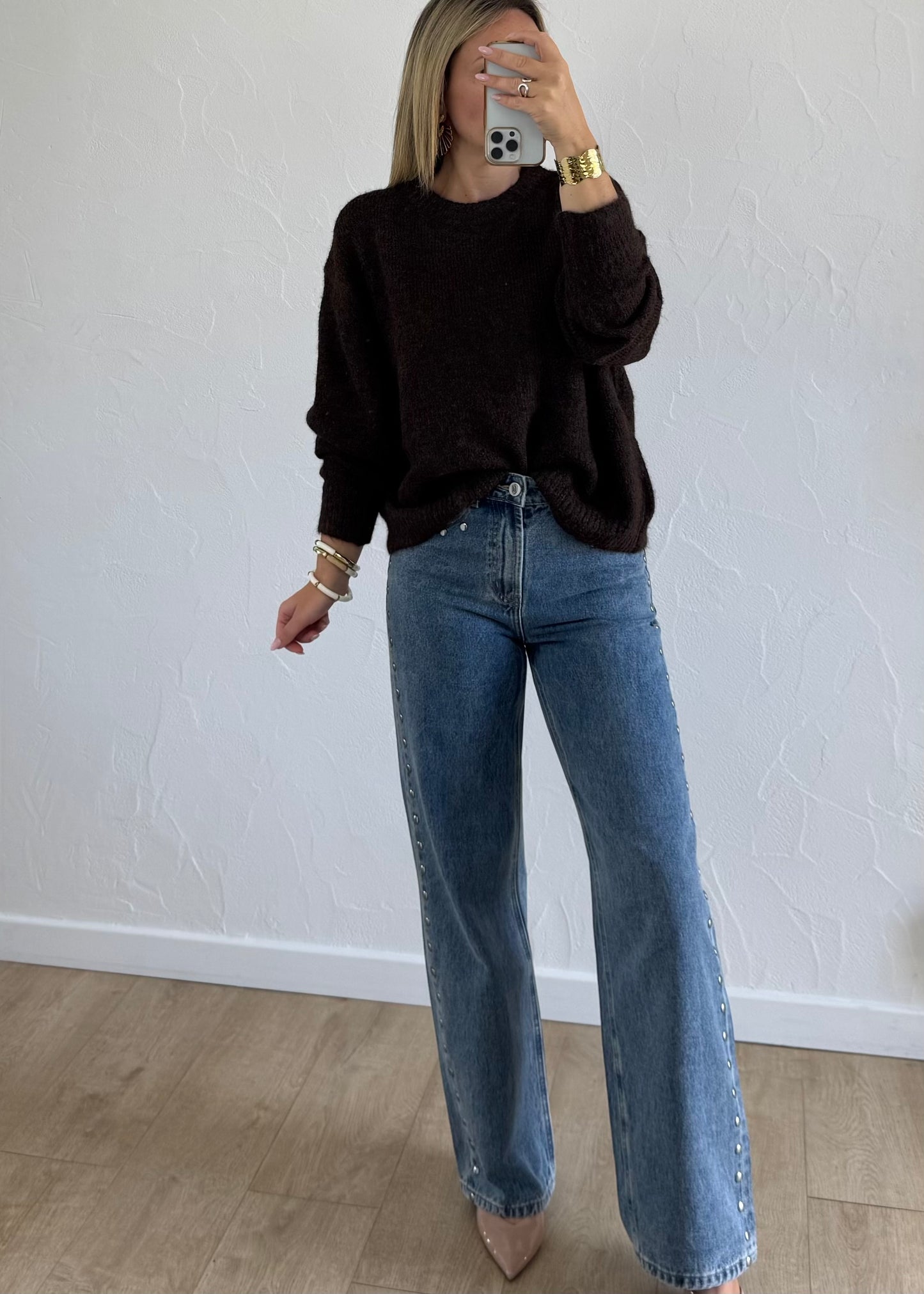 Pull SAPHIR Marron