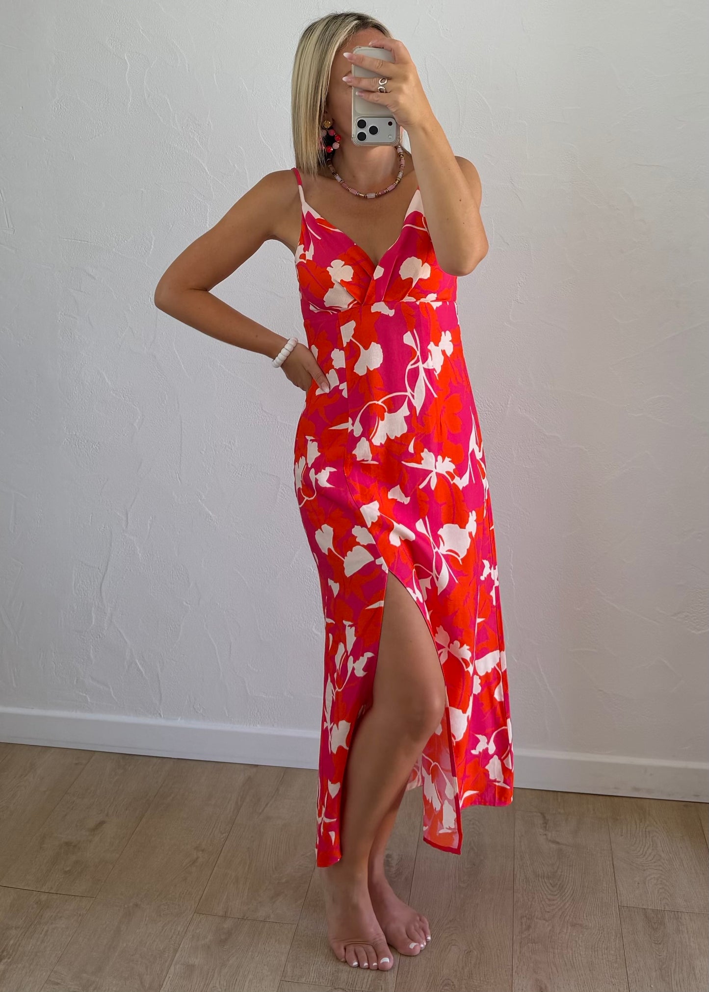 Robe FAUSTINE Corail