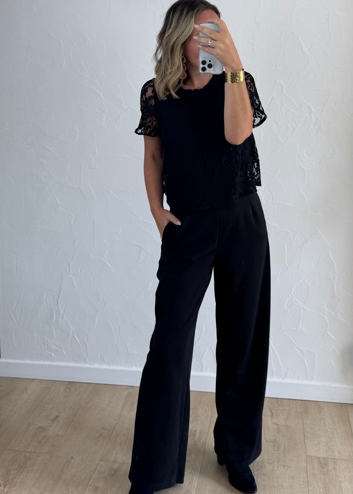 Combi-pantalon LYRA Noir