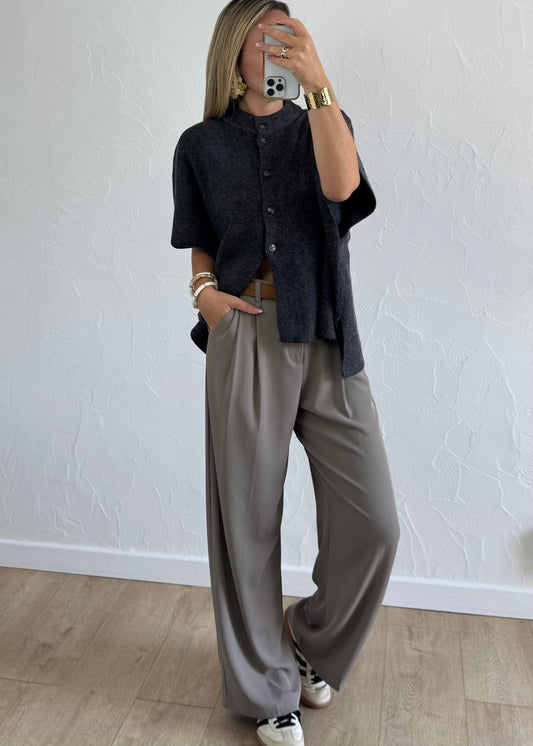 Poncho MERA Gris