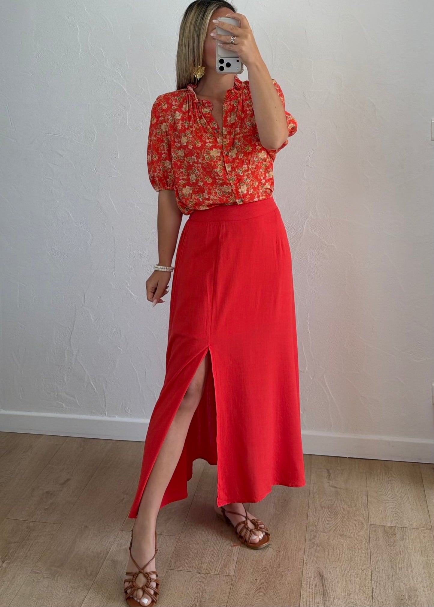 Jupe EMMA Rouge