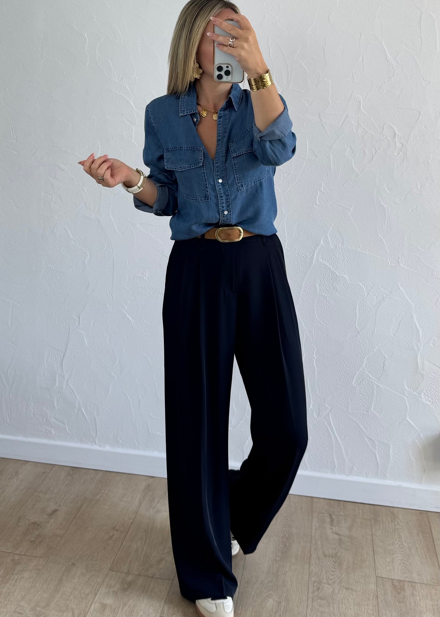 Pantalon JADE Bleu marine