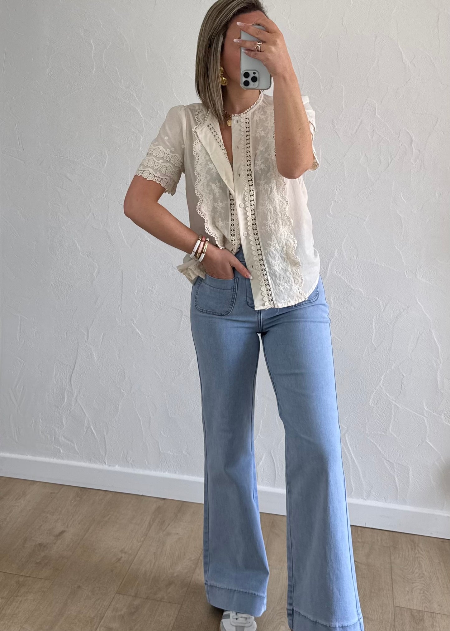 Chemisier Louna beige