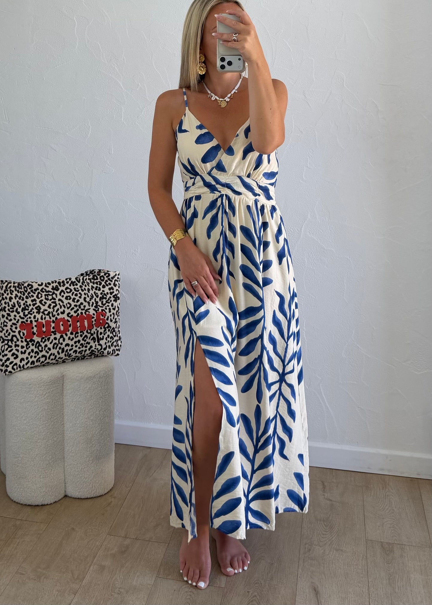 Robe FLORA Bleu