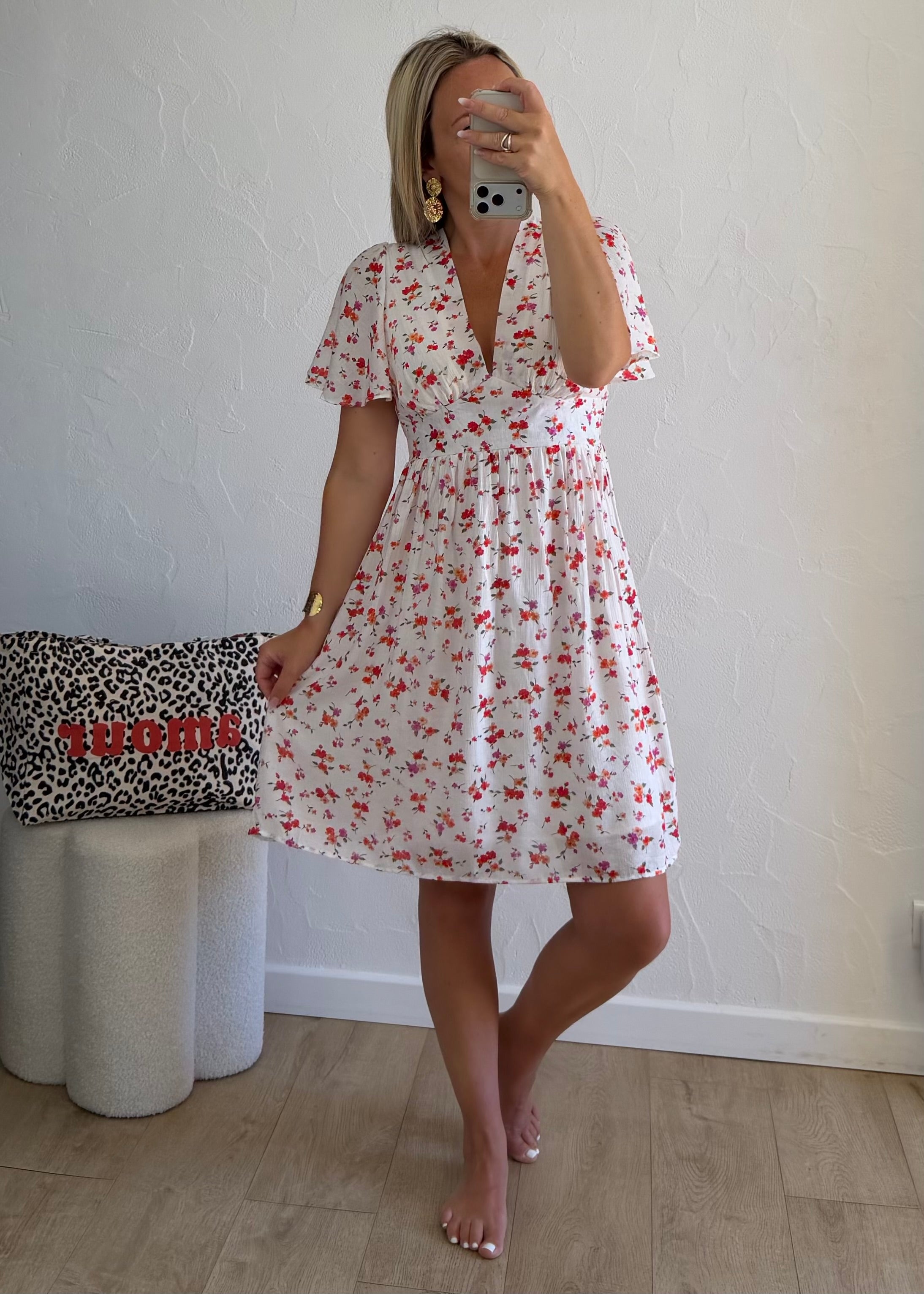 Robe AURÉLIE Beige