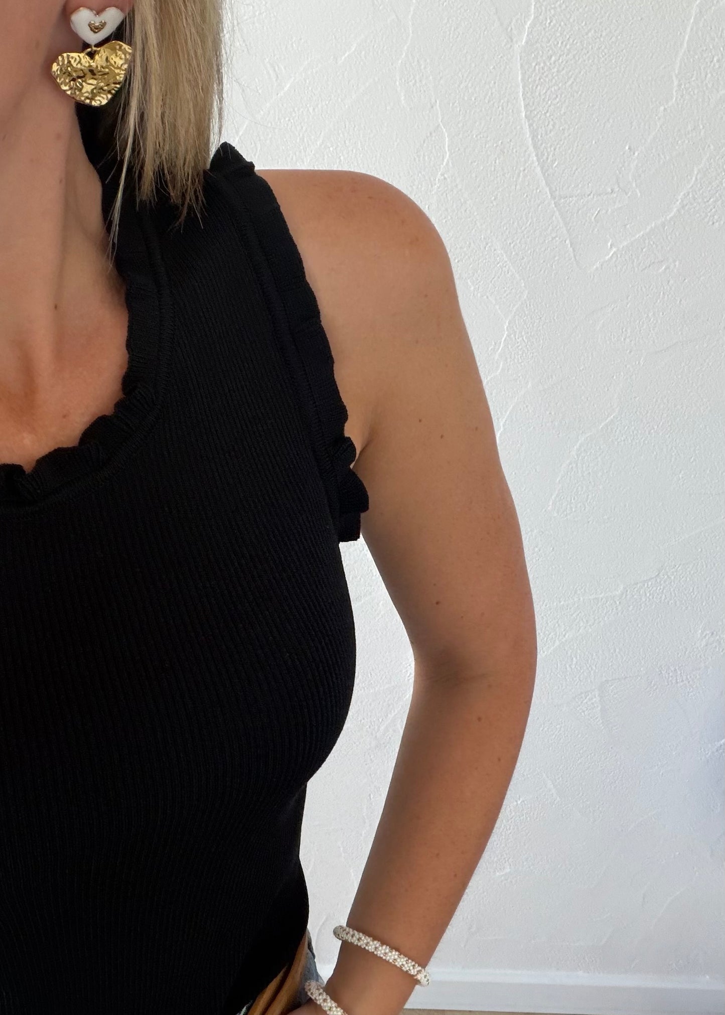 Top LOUISON Noir