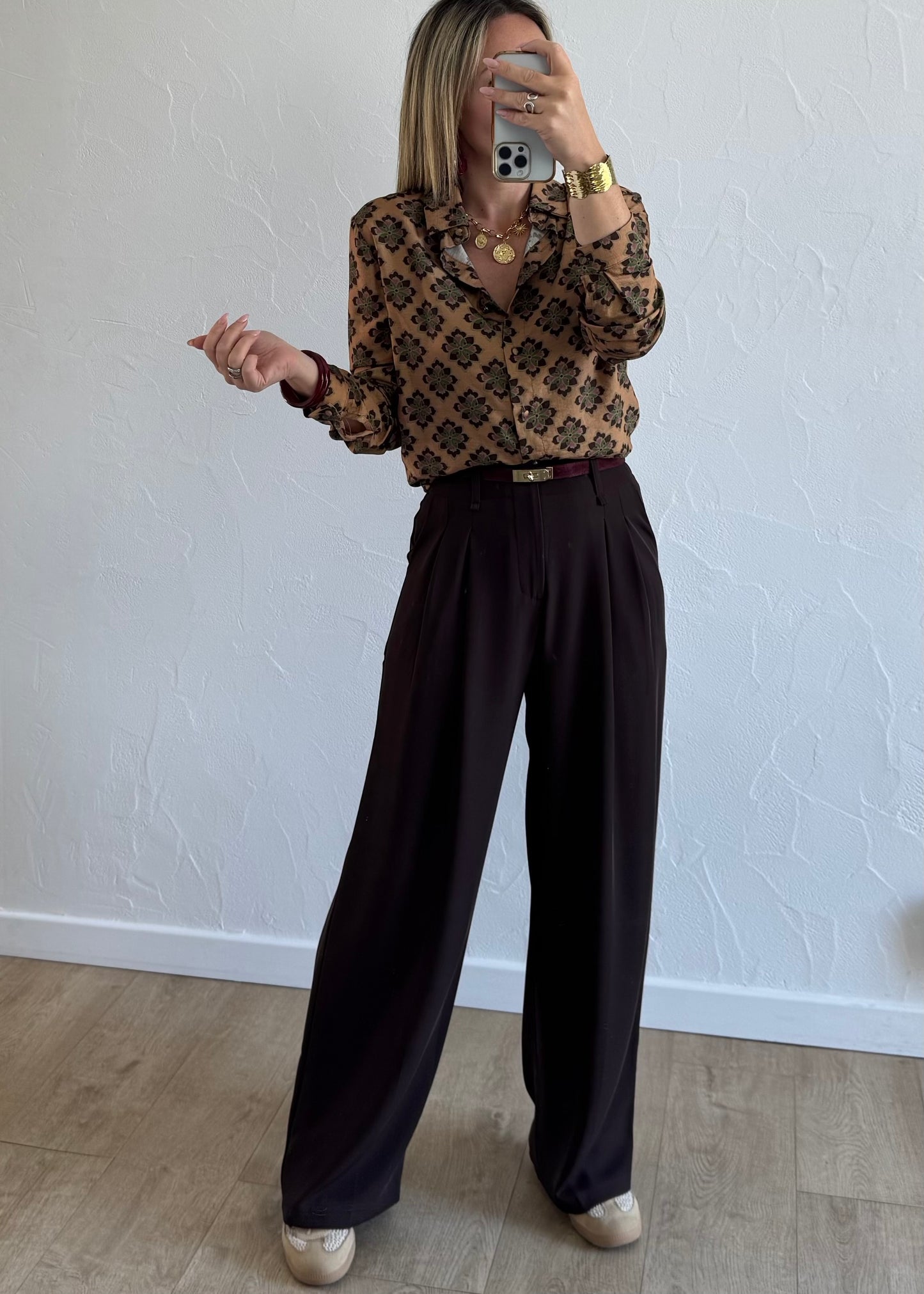 Pantalon JADE Chocolat