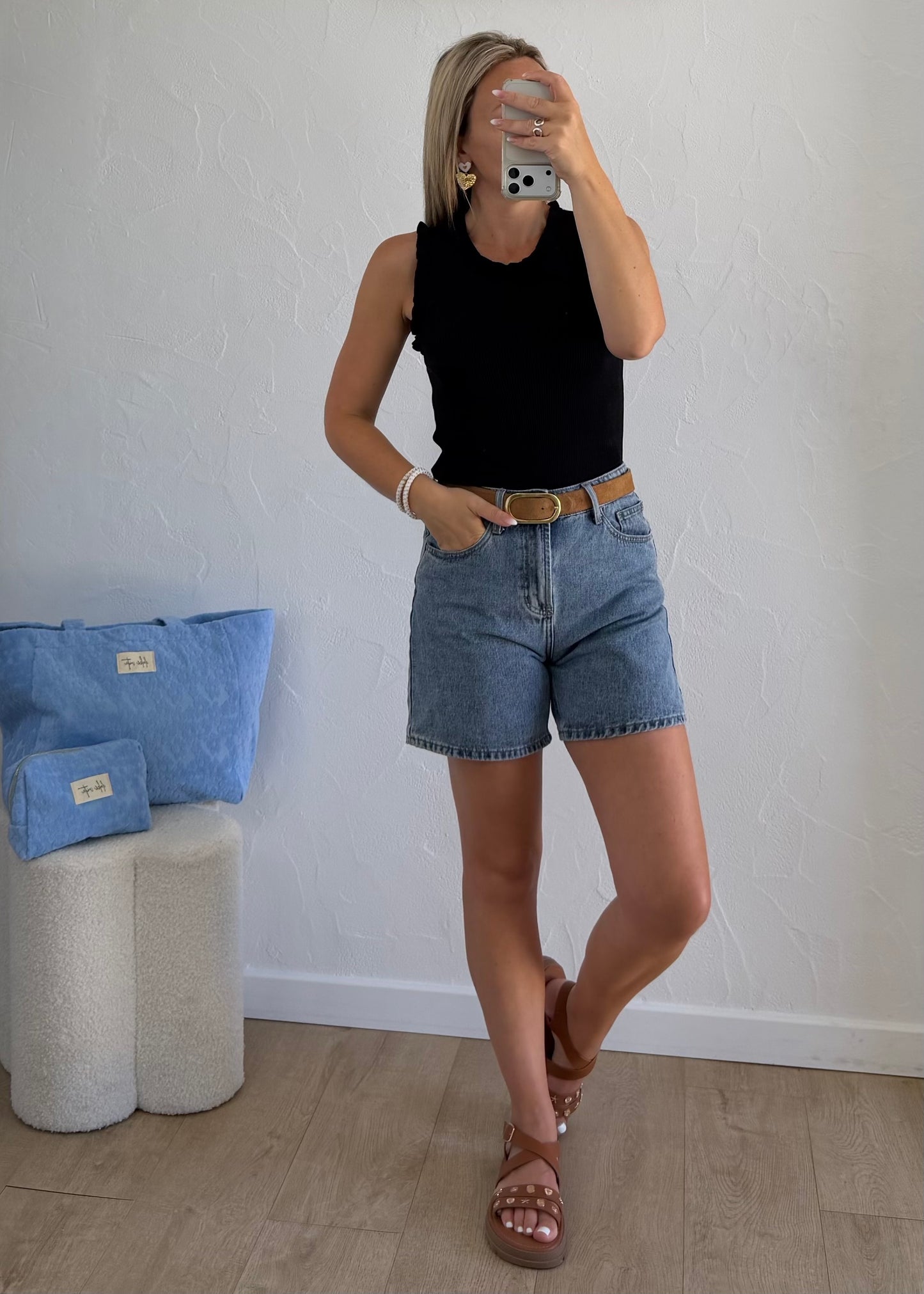 Top LOUISON Noir
