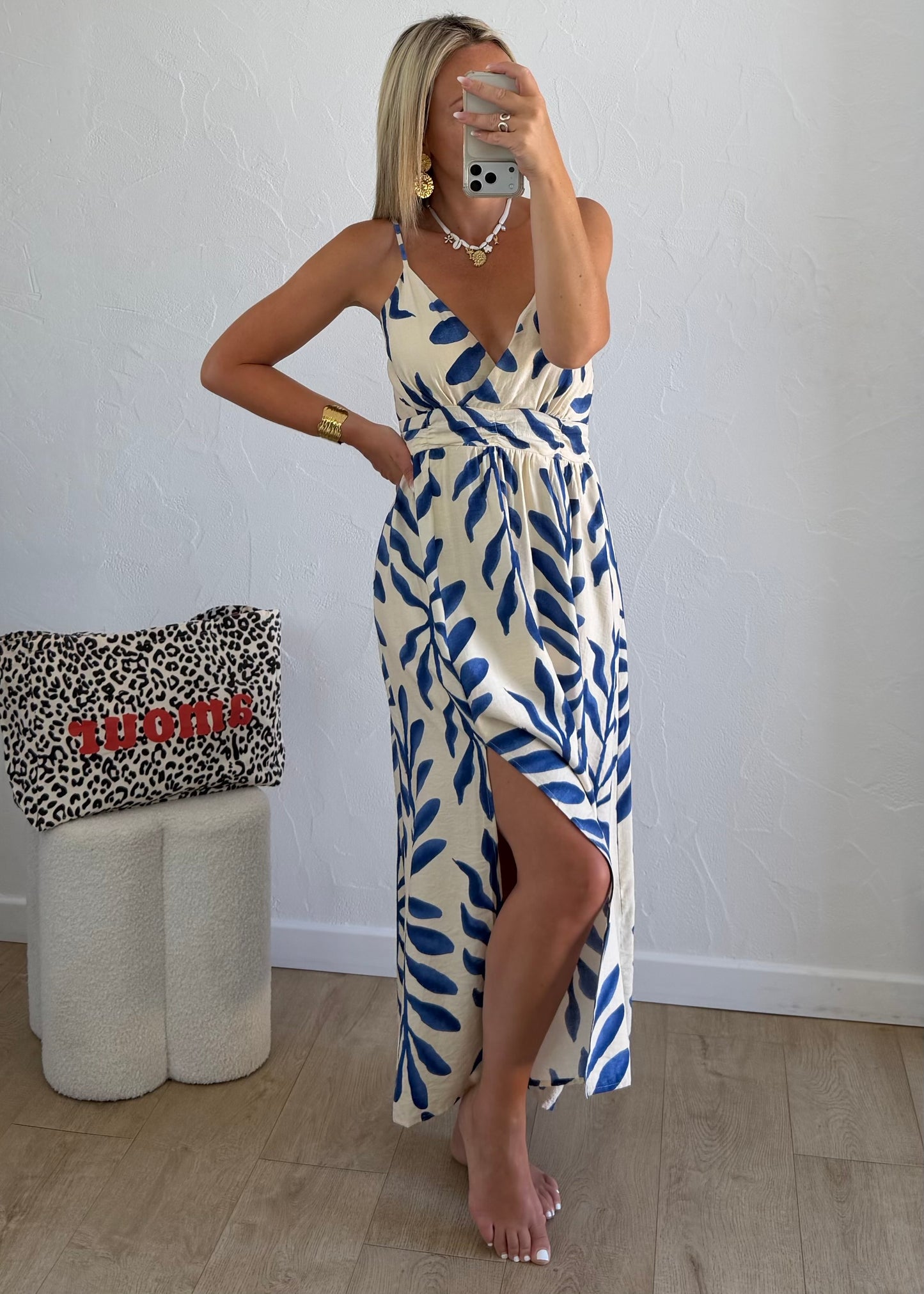 Robe FLORA Bleu
