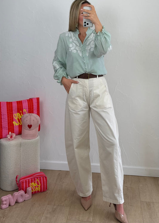 Chemisier ELVIRA Vert