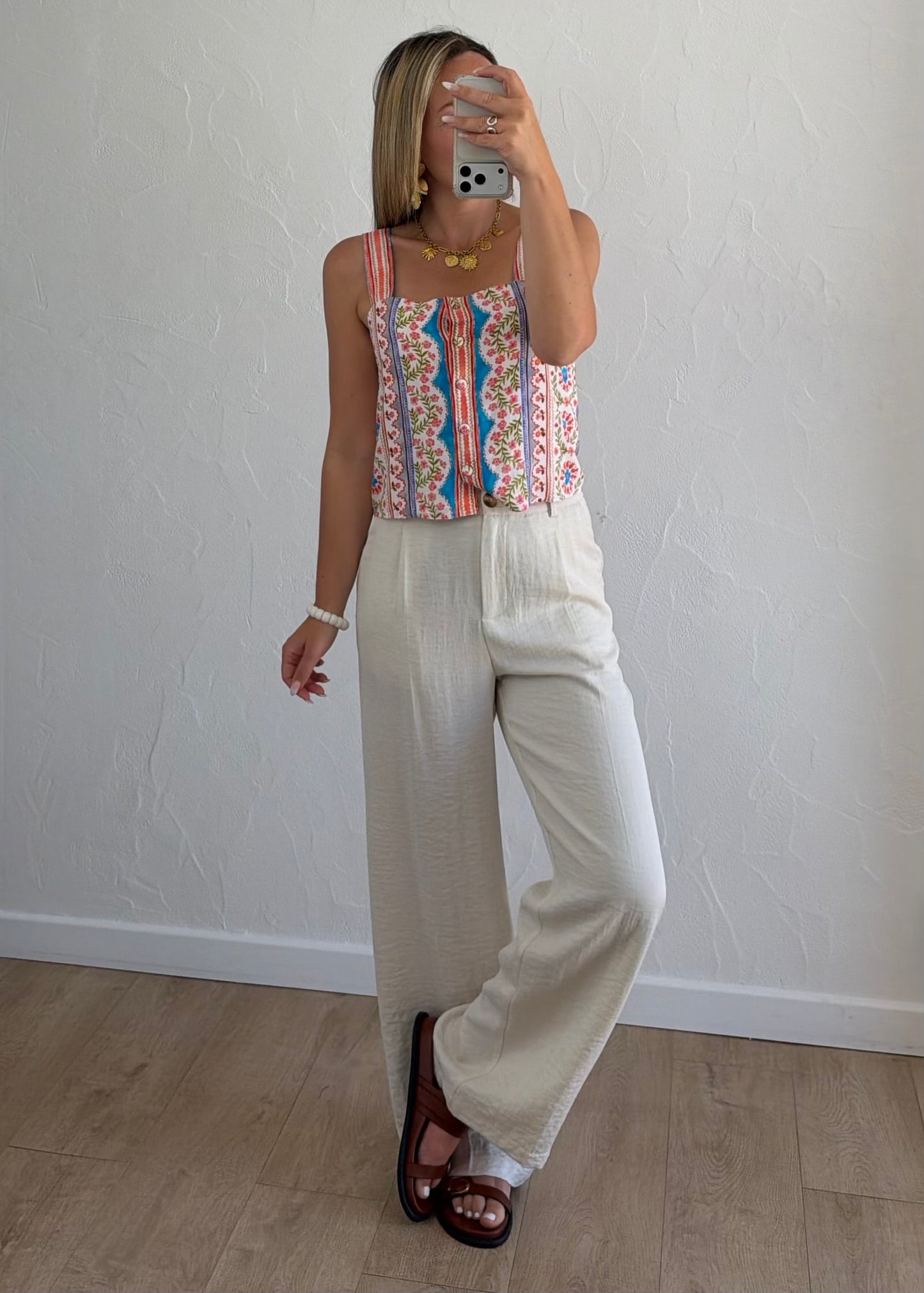 Pantalon LAURE Ivoire