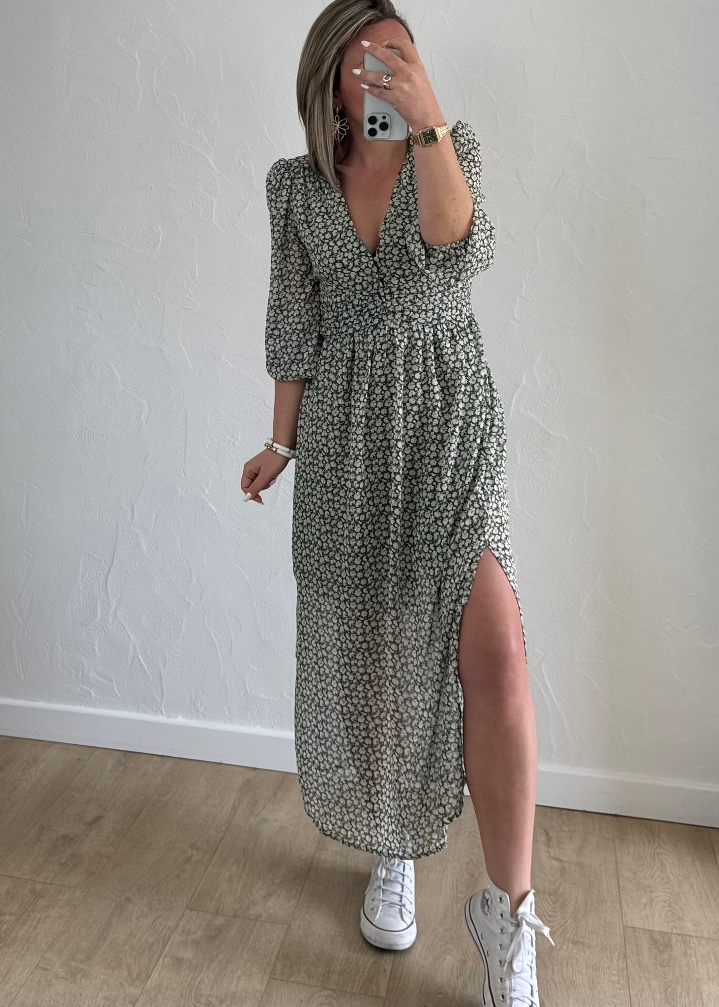 Robe fendue Maelle