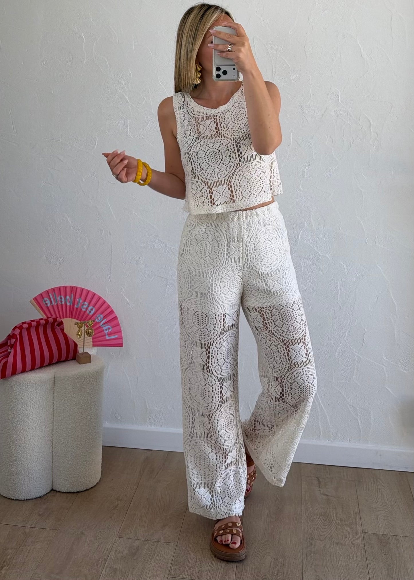 Haut ALBAELLE Crochet