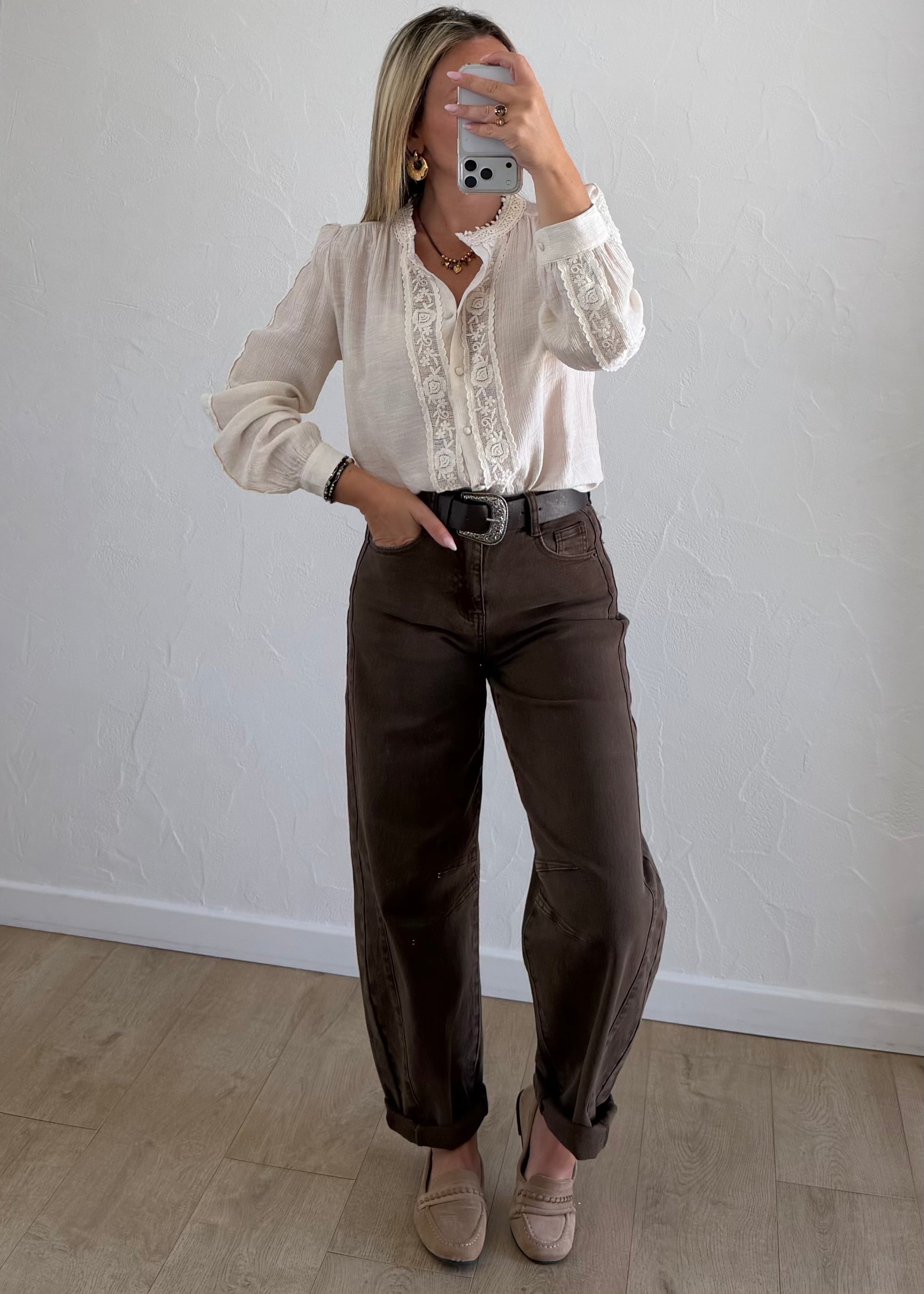 Blouse Inaya écru