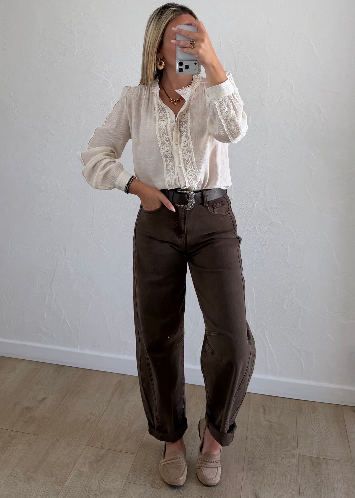 Blouse Inaya écru
