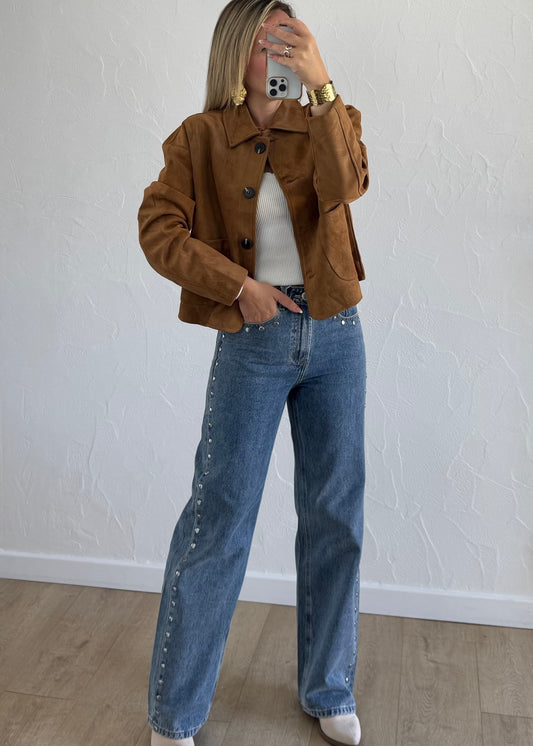 Veste TINA Camel