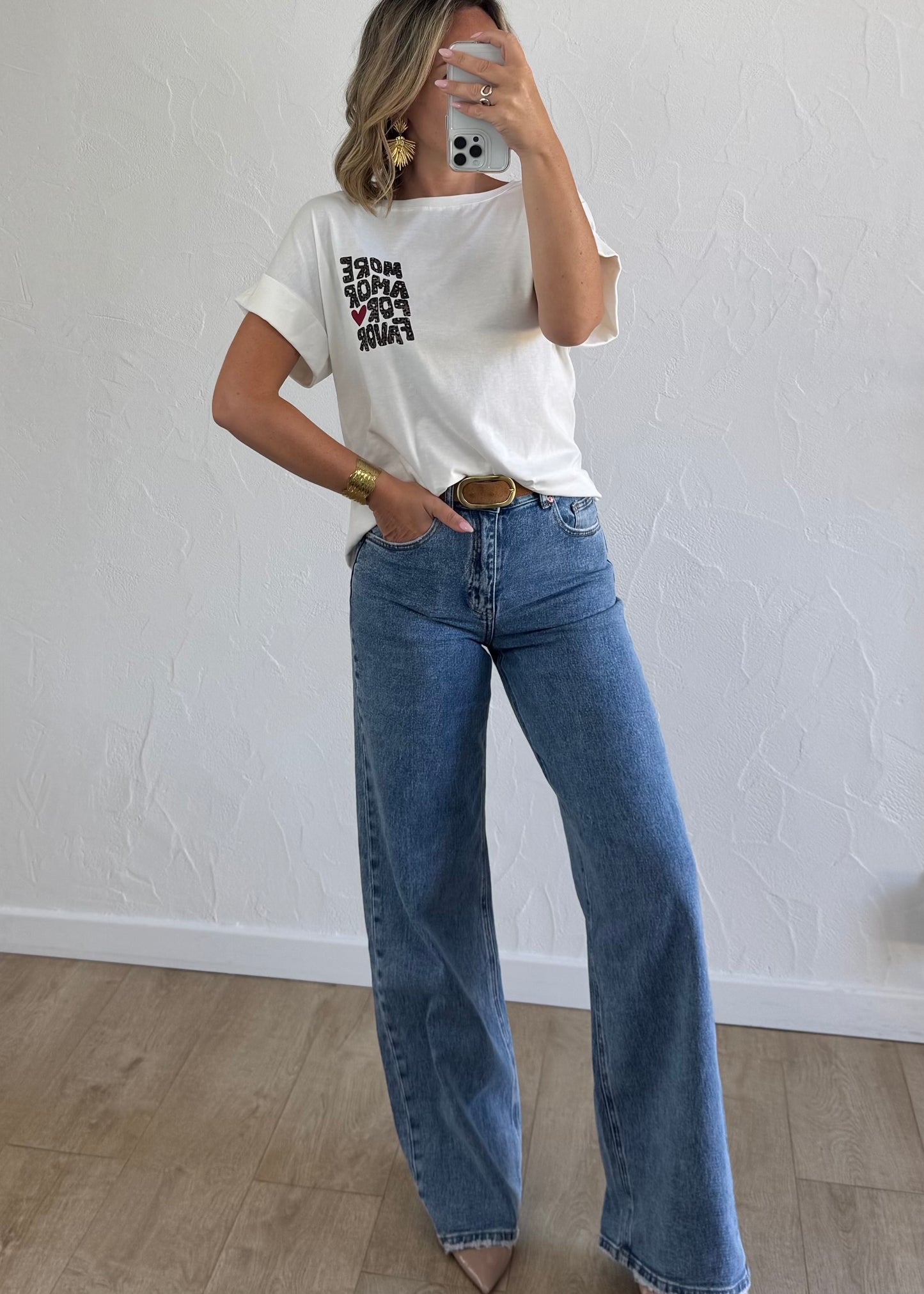 Tee-shirt « MORE AMOR POR FAVOR »