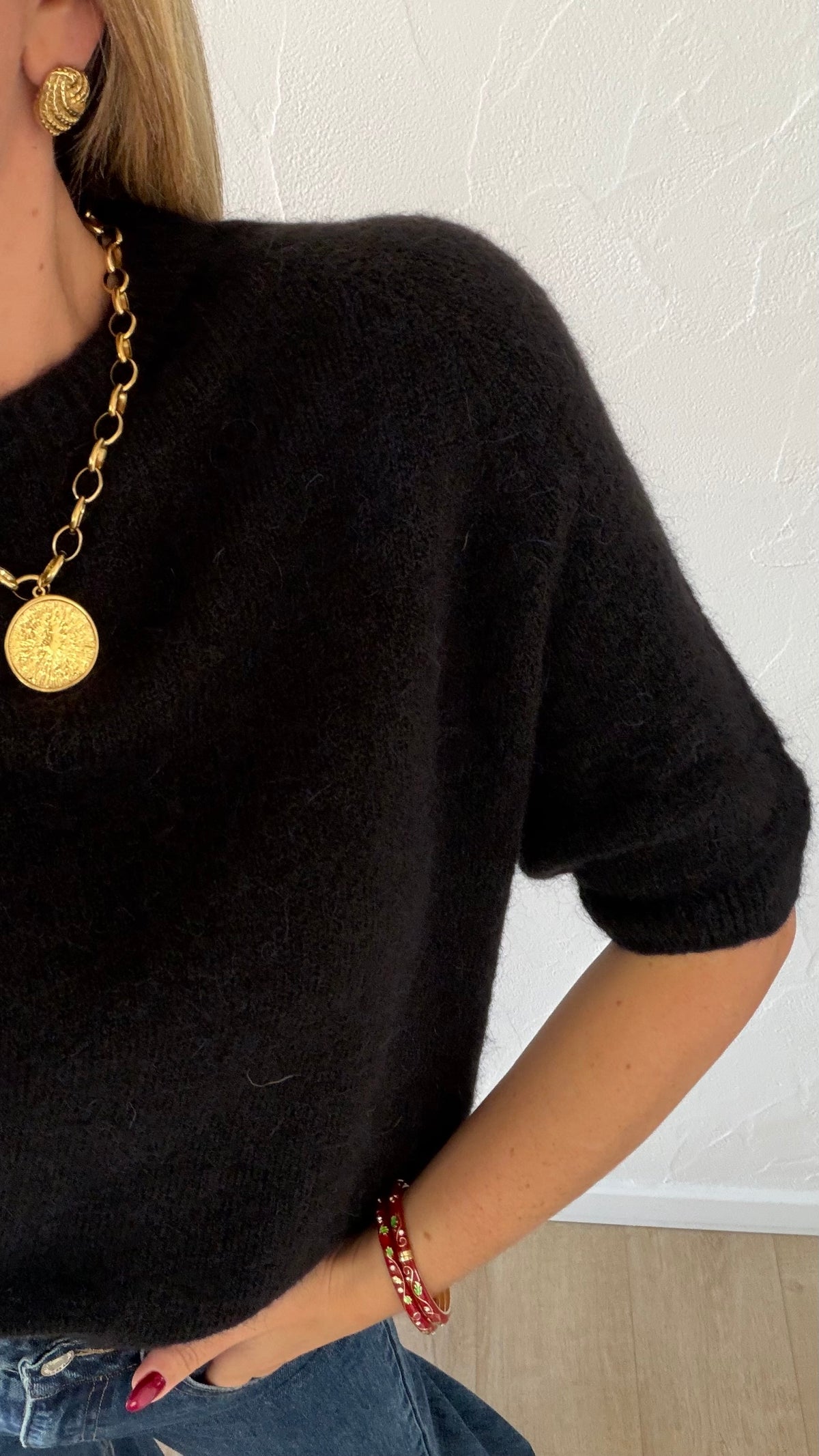Pull Léna noir