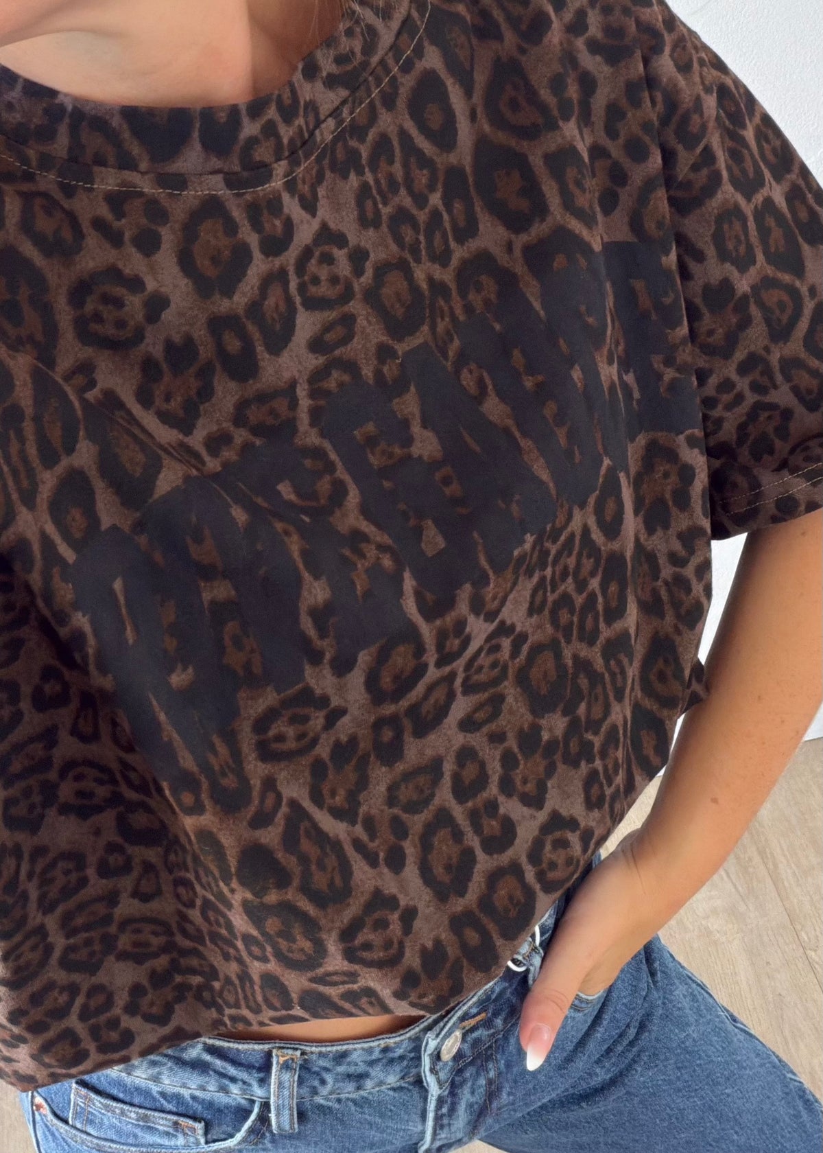 Tee-shirt Baxter léopard