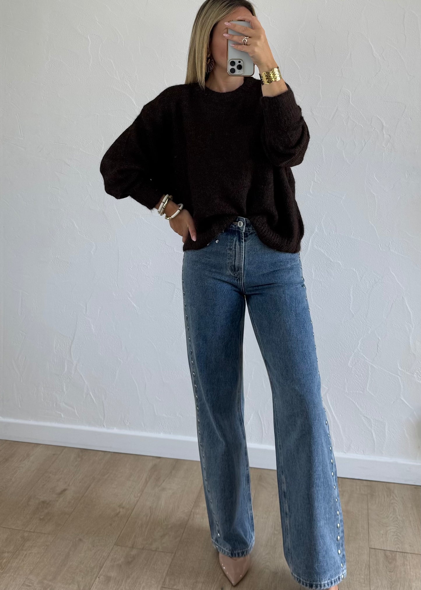 Pull SAPHIR Marron