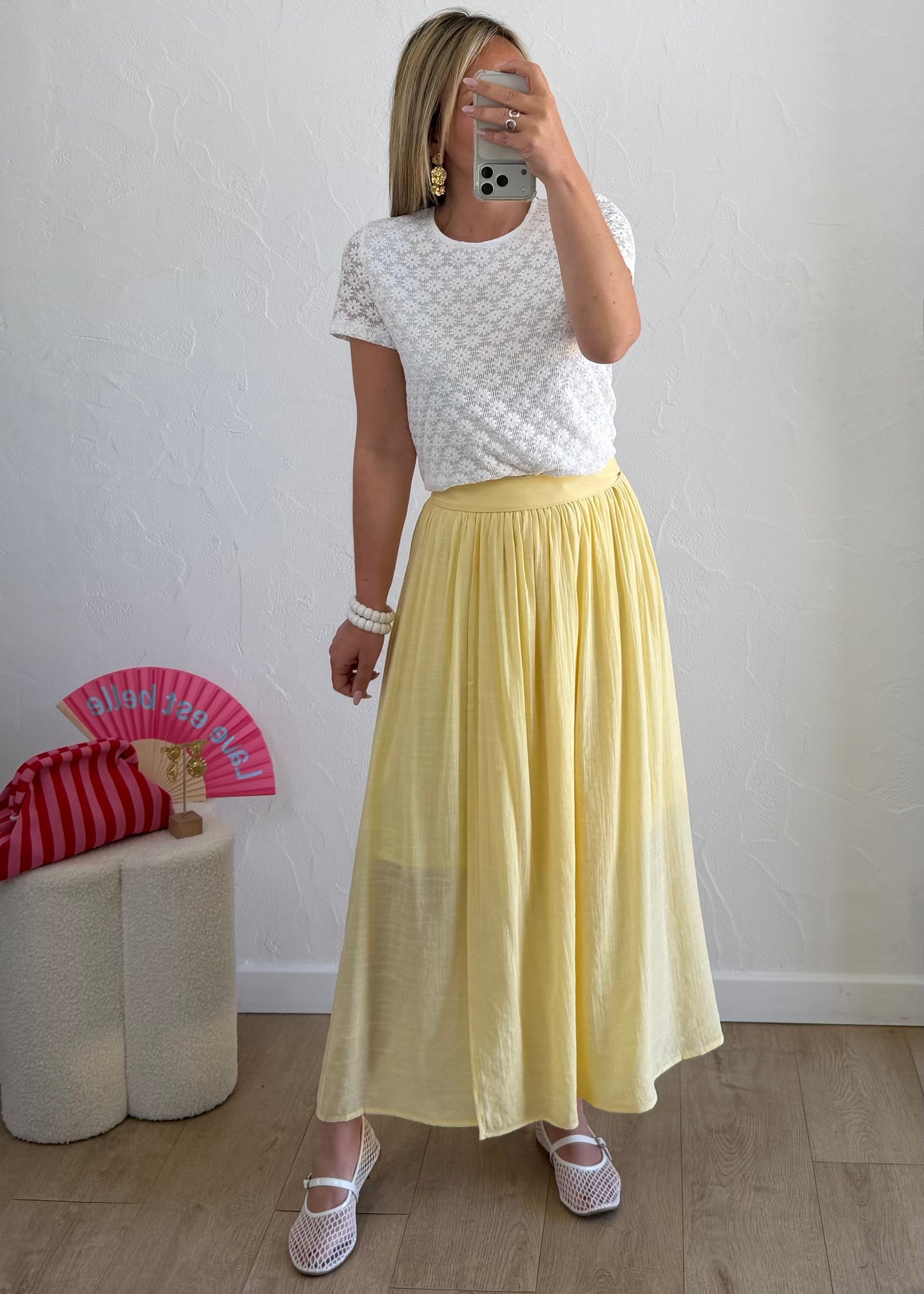 Jupe ANAYA Jaune