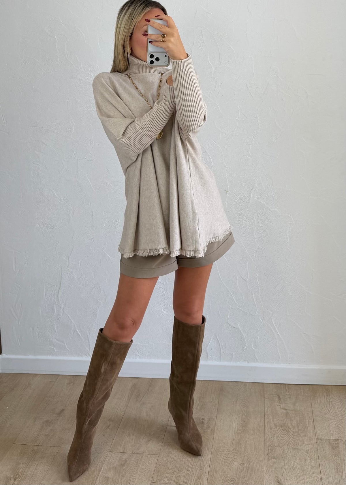 Pull Christie écru