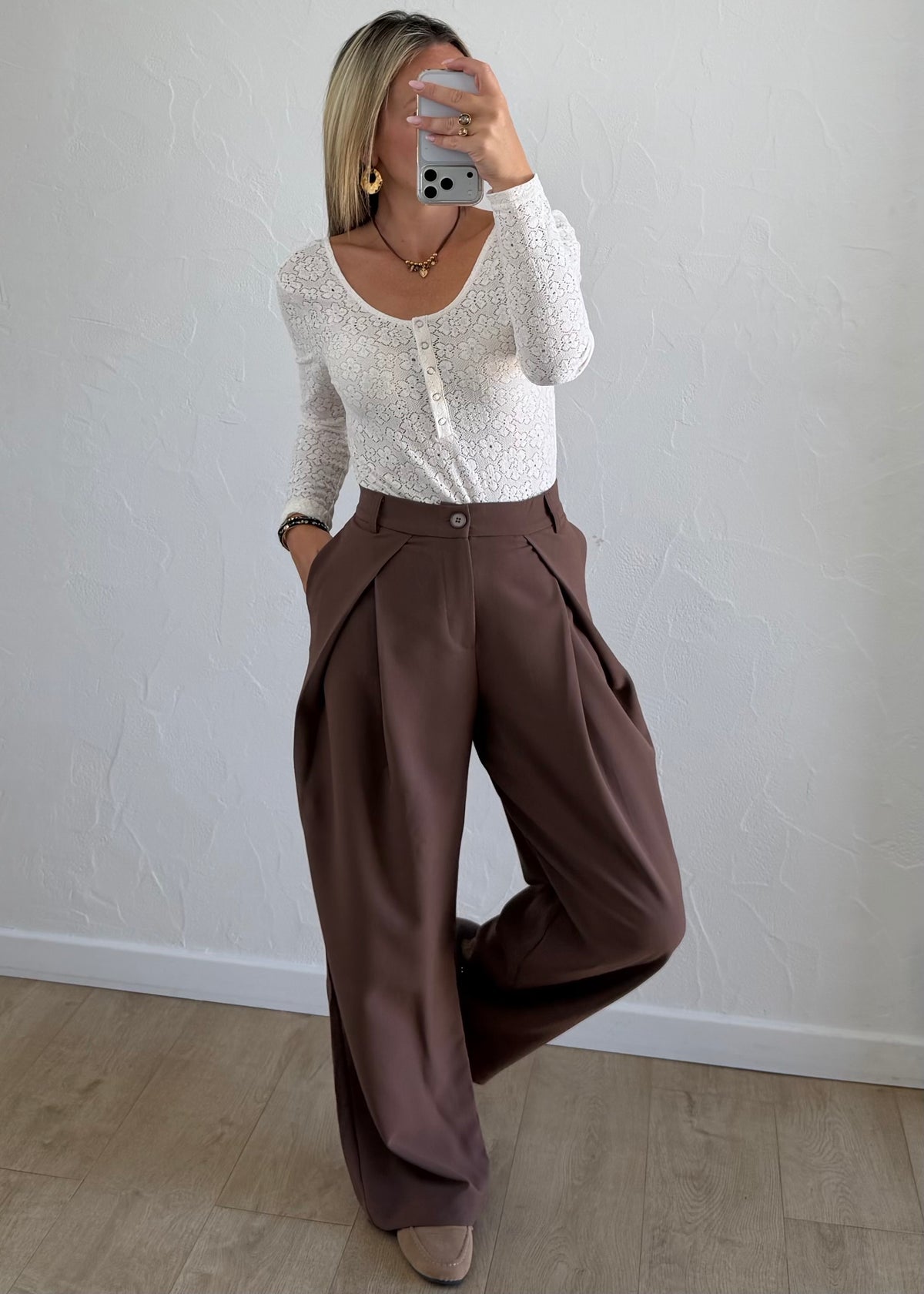 Body Oriane écru