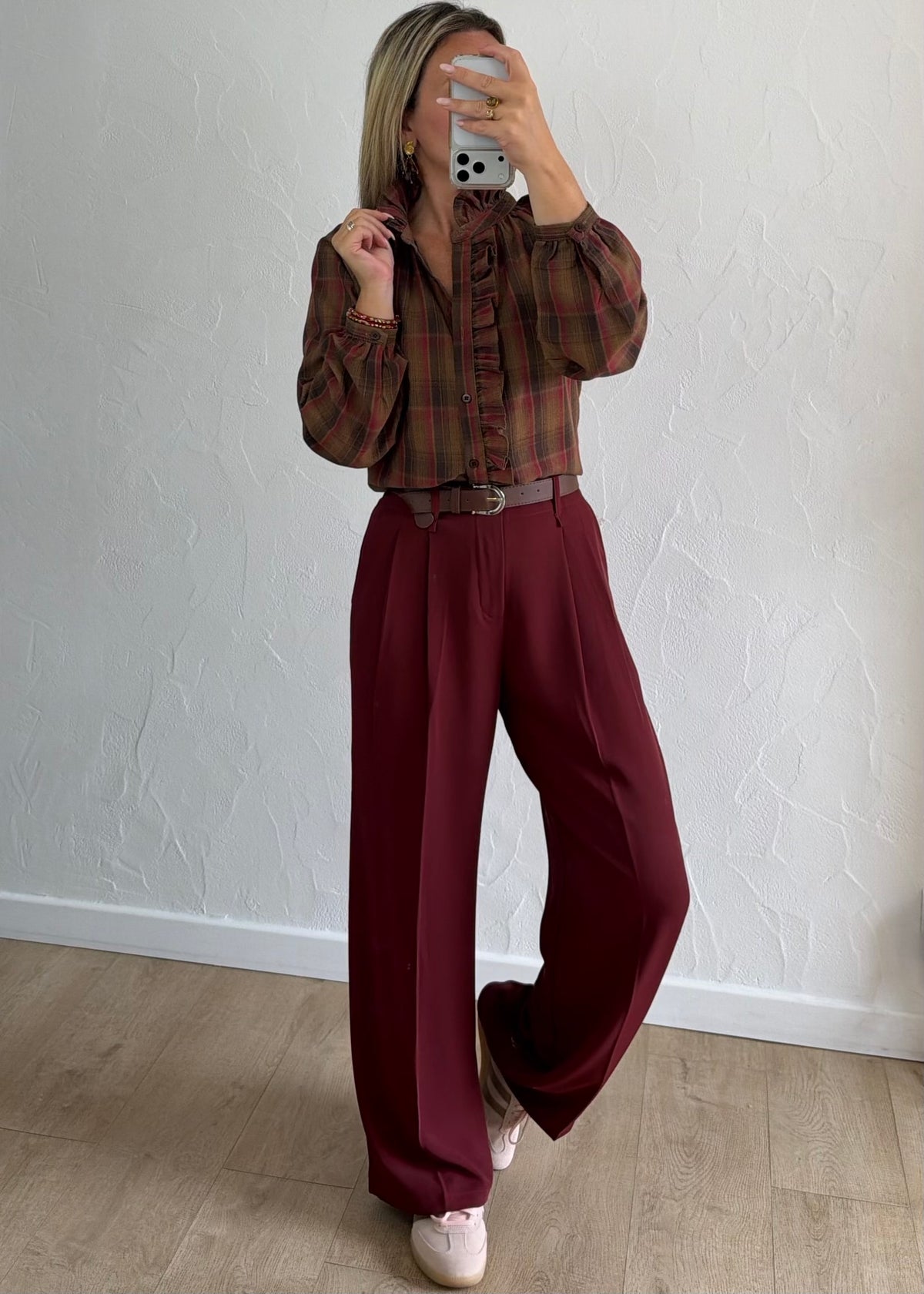 Chemise Amber à carreaux
