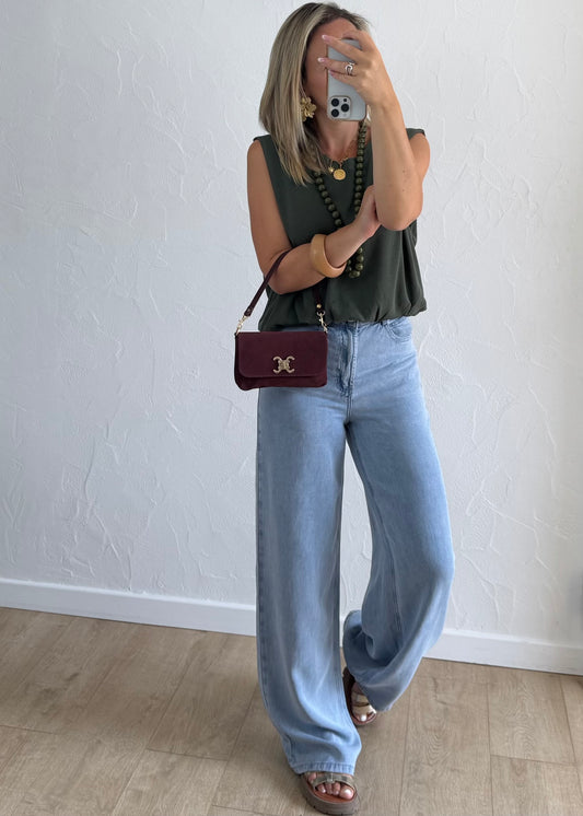 Haut LAURA Kaki