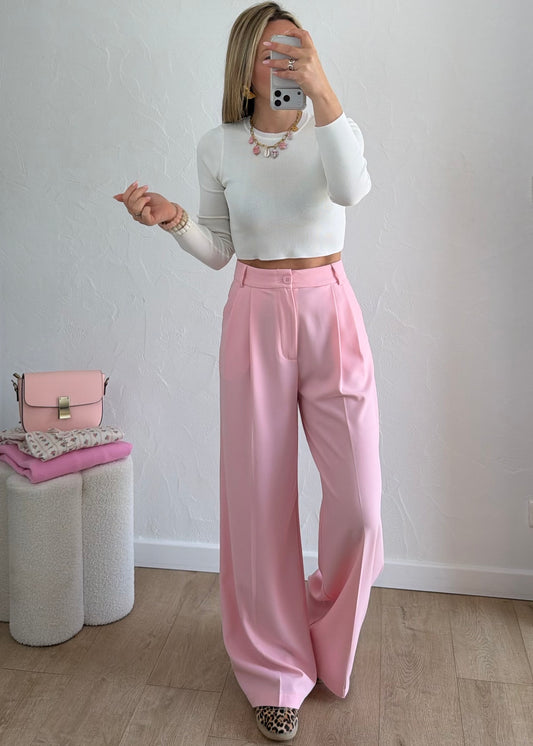 Pantalon CORALIE Rose
